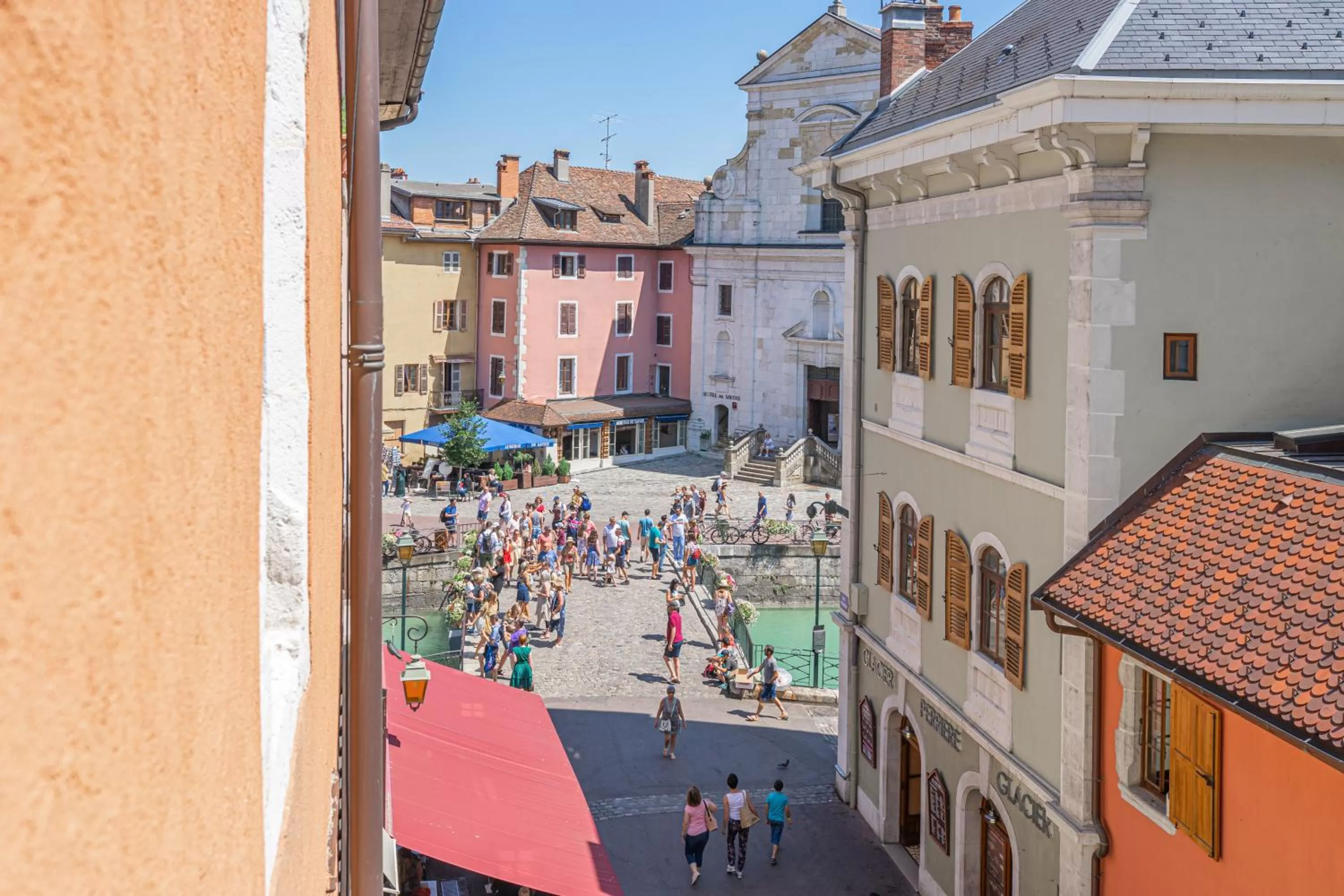 City view in Hôtel du Palais de l'Isle