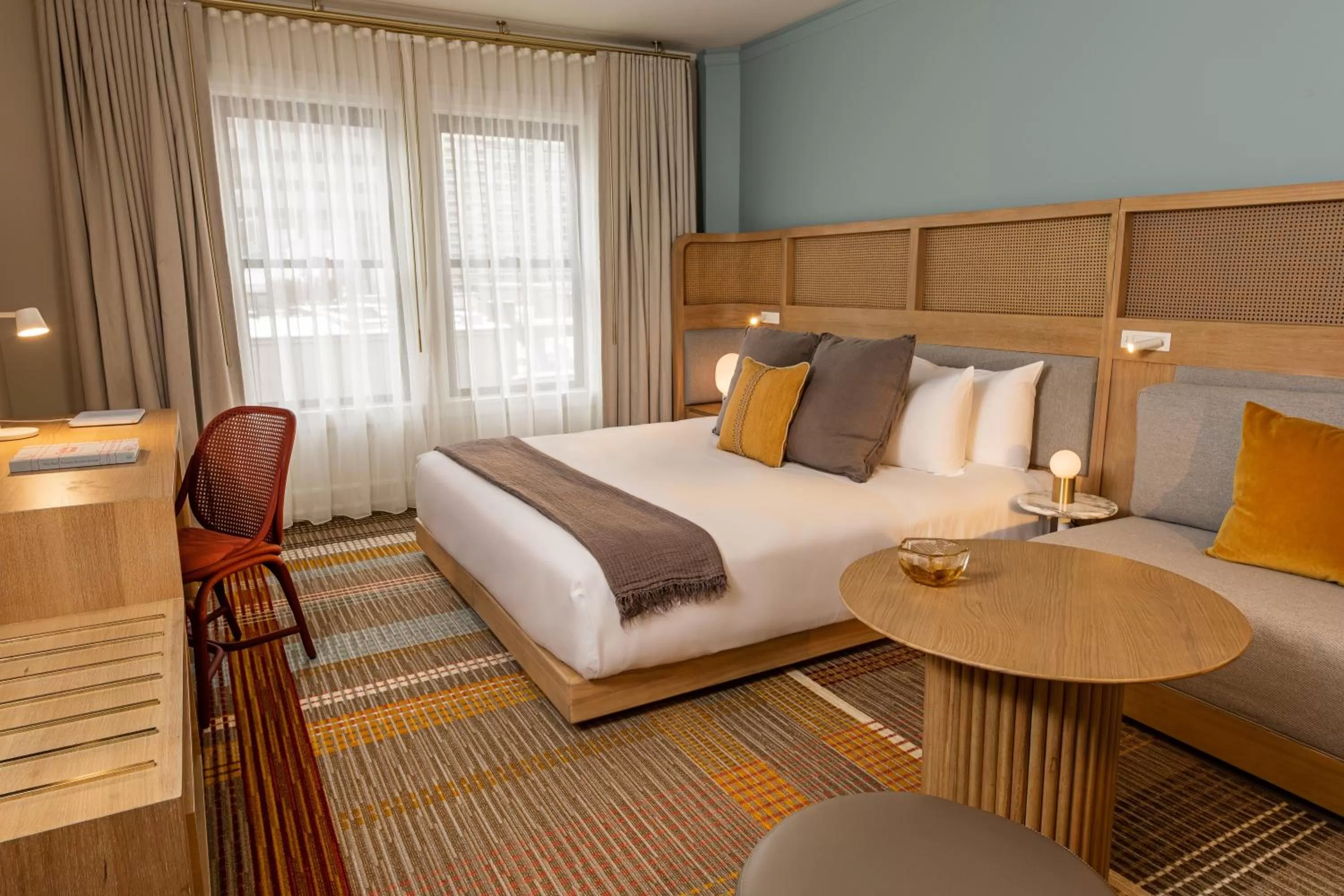 Bed in Ändra Hotel Seattle - MGallery Collection