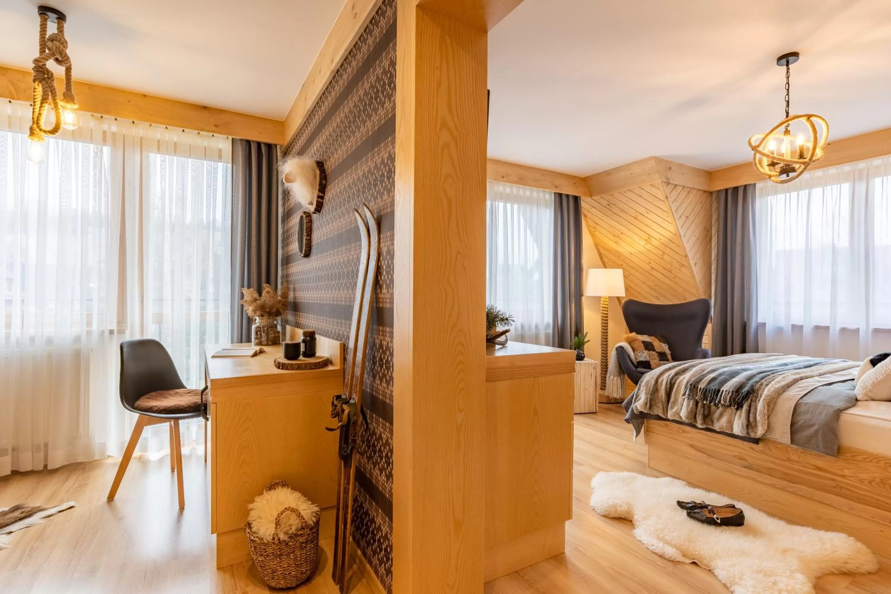 Bed in Dom Gościnny Bachledova