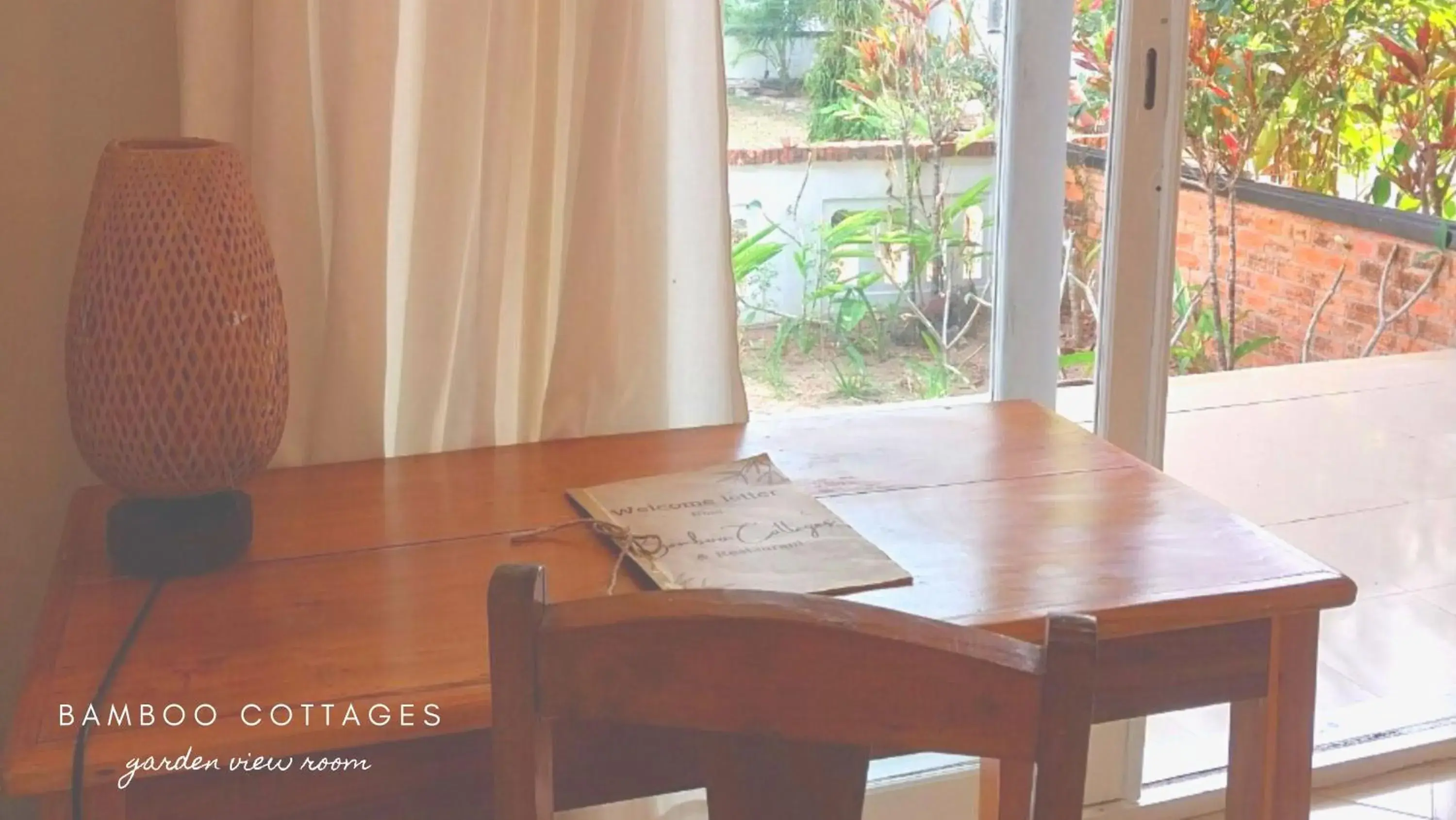 Dining Area in Bamboo Cottages