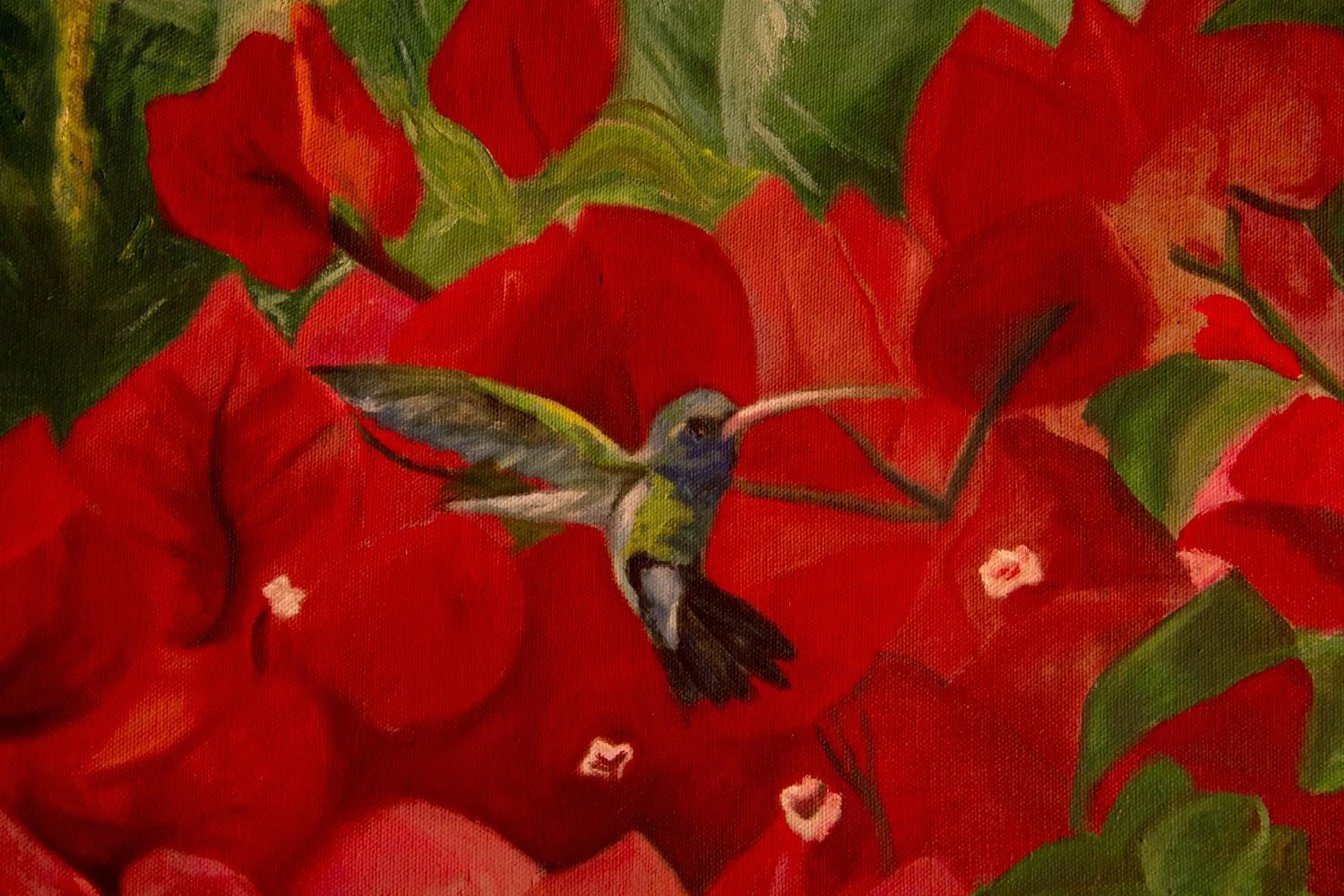 Decorative detail in Hotel Colibri