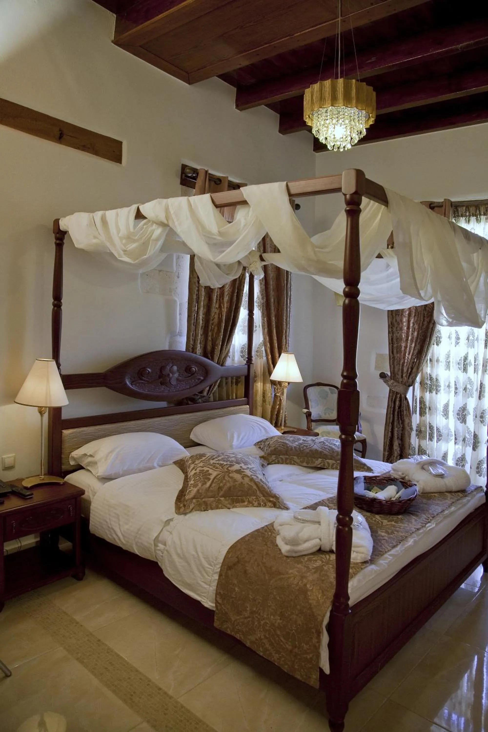 Bed in Antica Dimora Suites