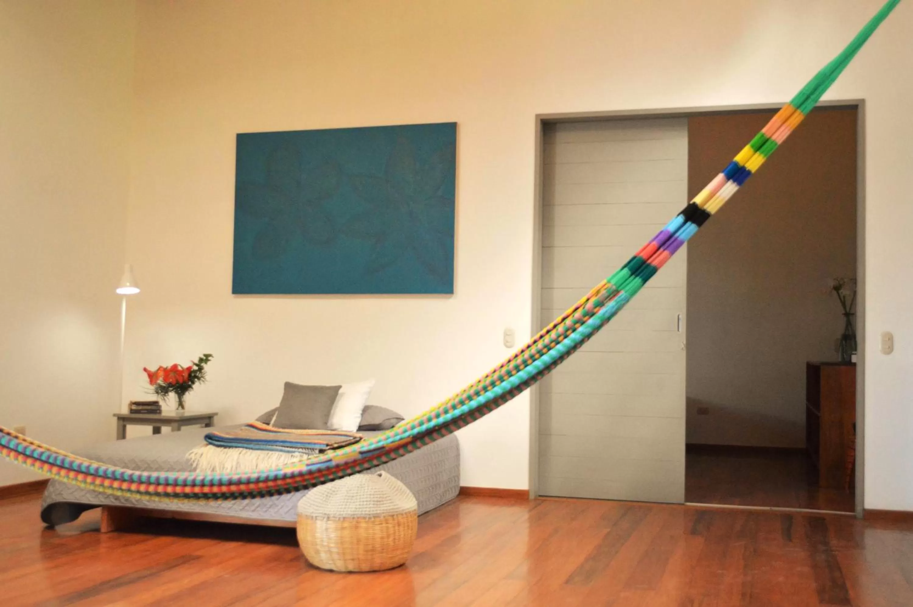 Bed in Anzan Atitlan