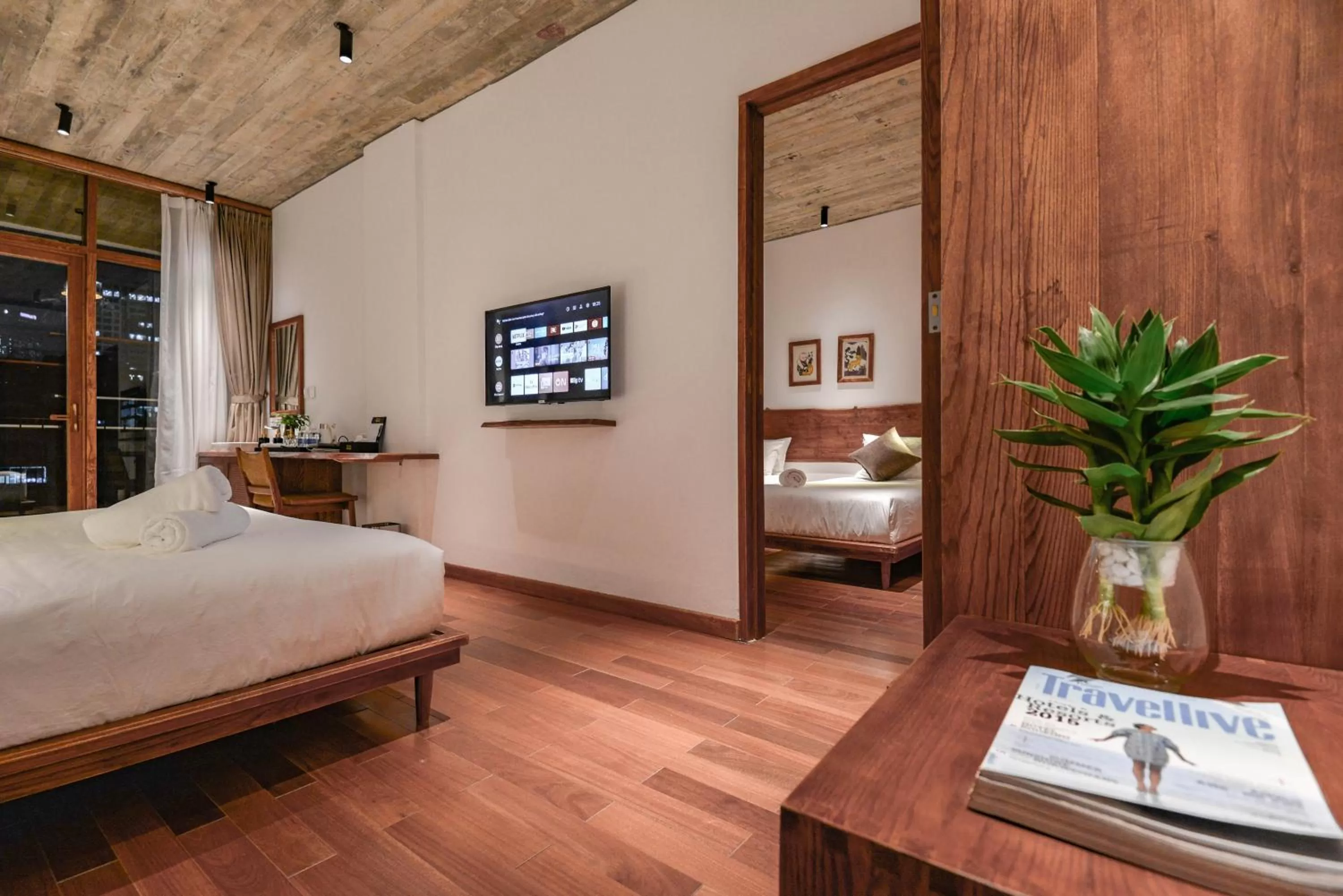 Bed in 22Land Hotel & Residence