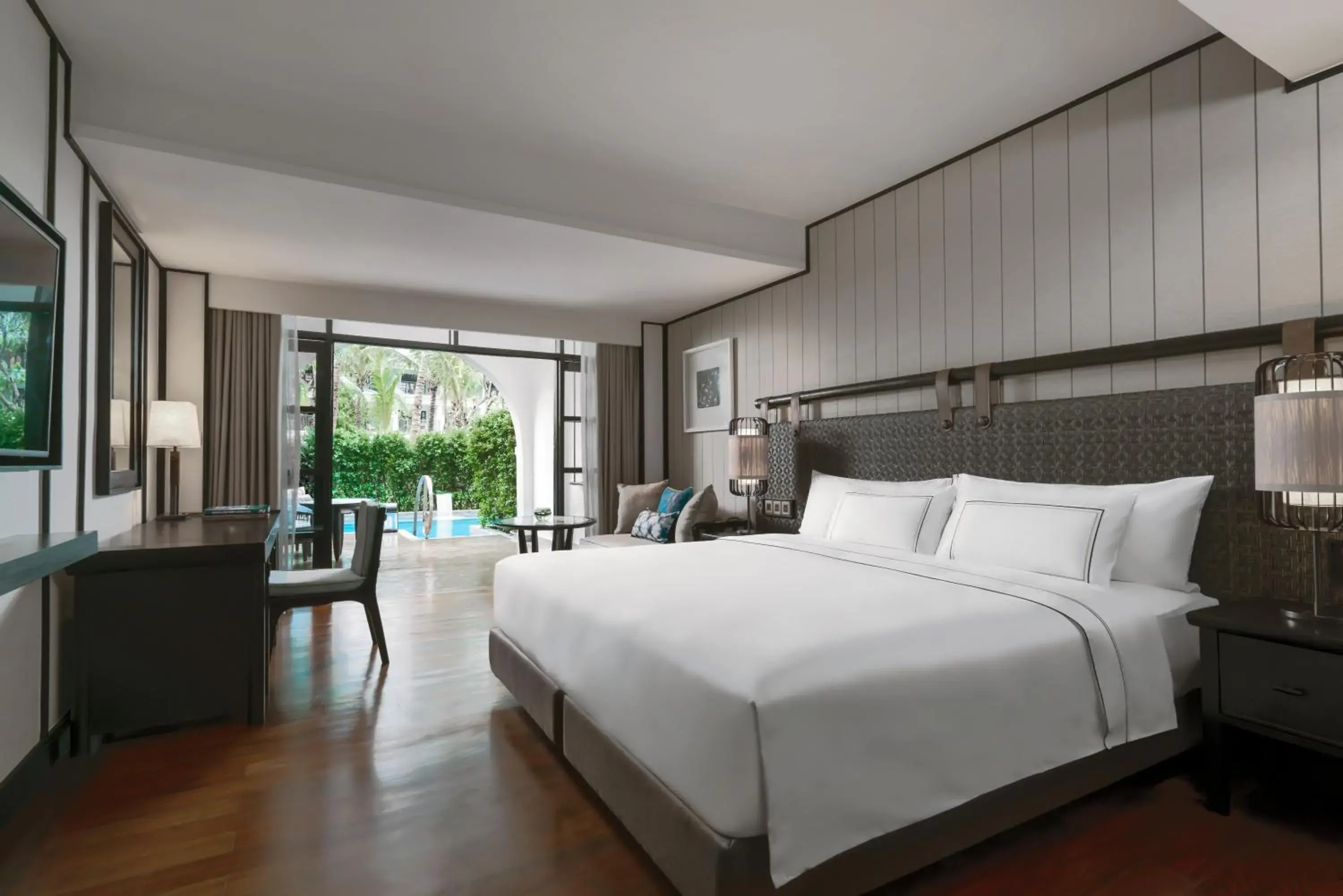 Bedroom, Bed in Melia Koh Samui - SHA Extra Plus