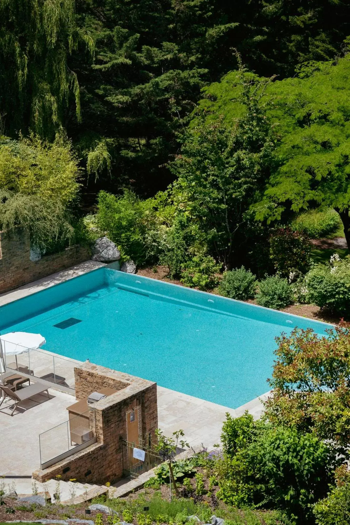 Swimming Pool in Hôtel Ermitage