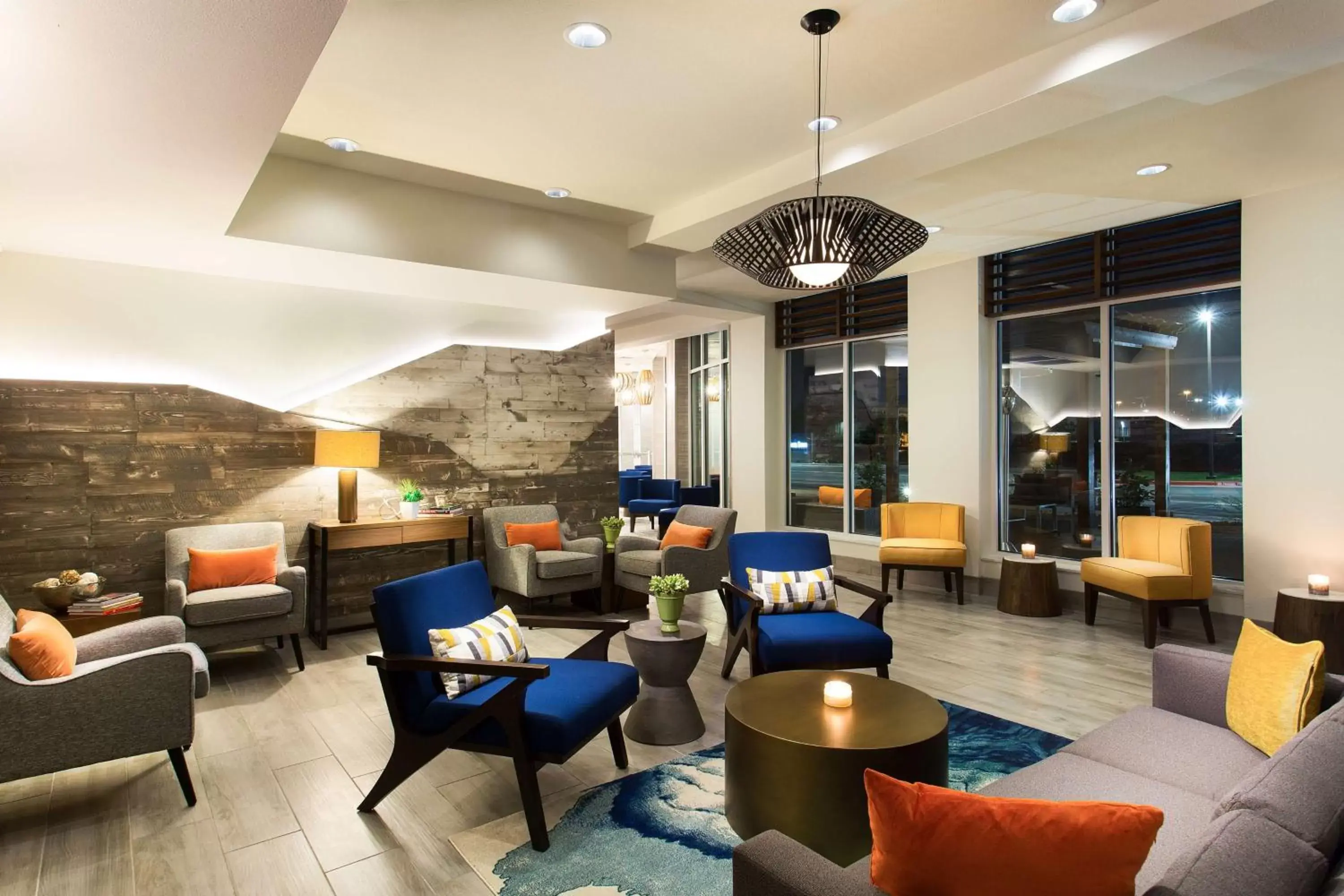 Lobby or reception in Hilton Garden Inn Lubbock