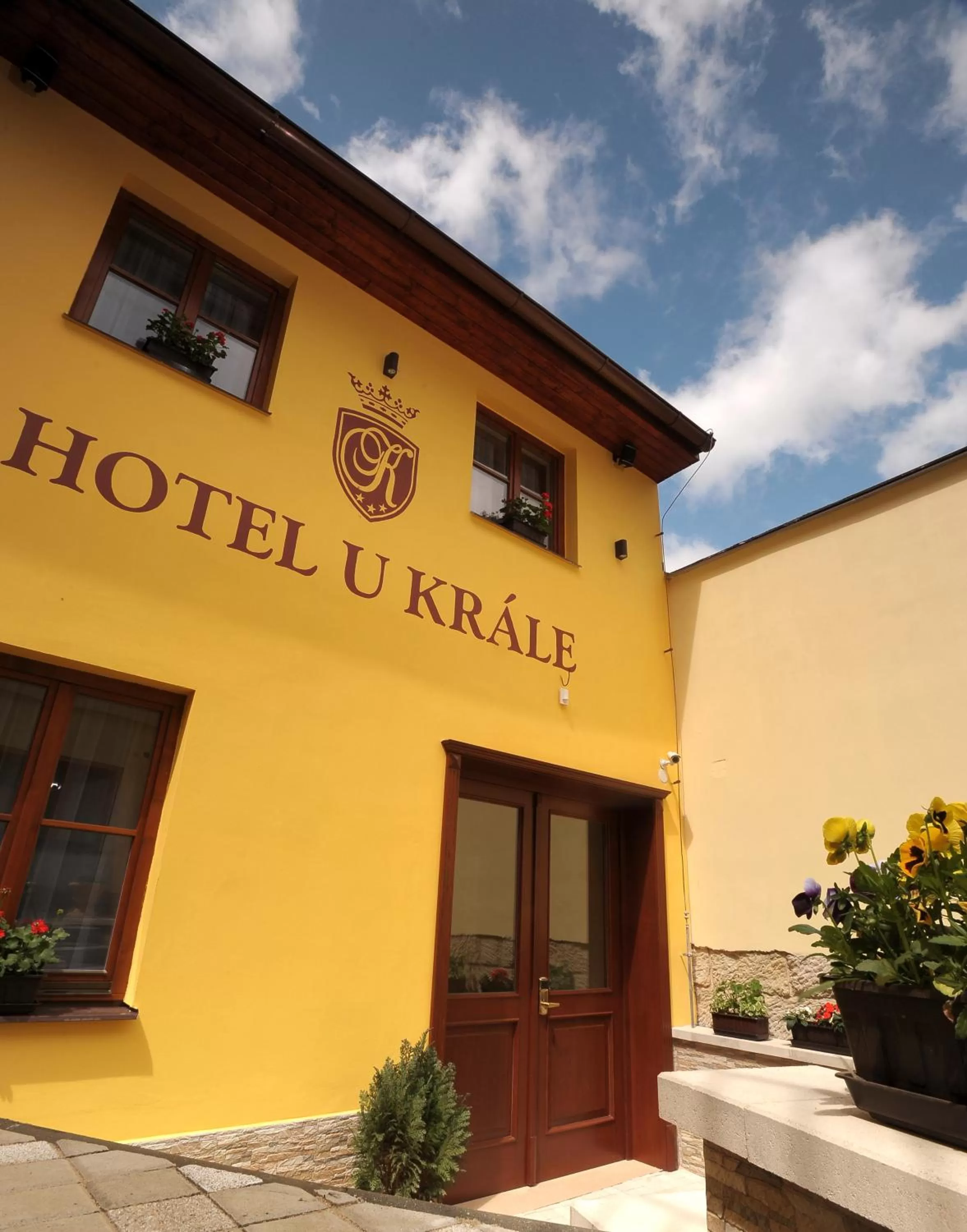 Facade/entrance in Hotel U Krále