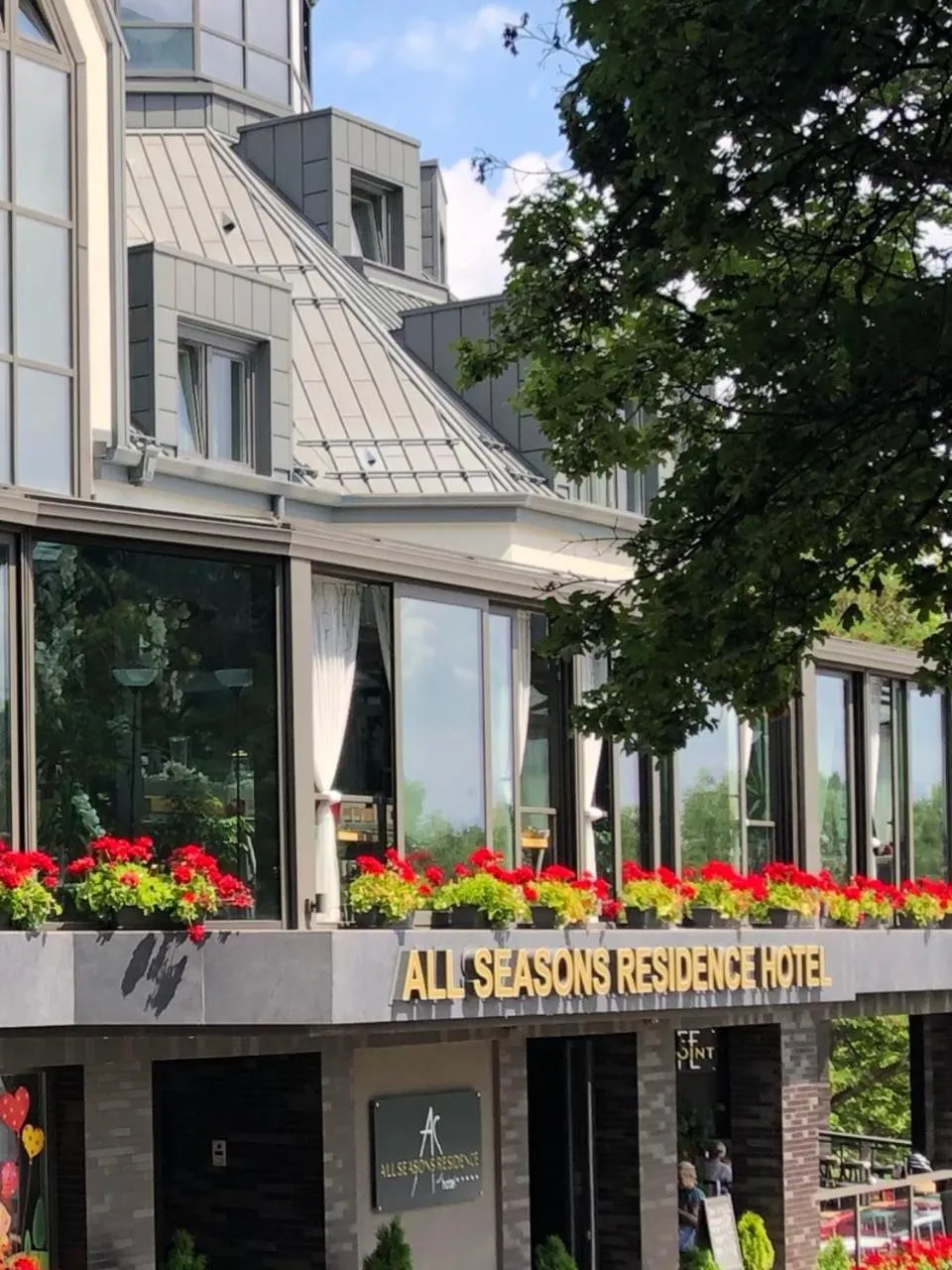 Property building in All Seasons Residence Design Hotel - Free parking