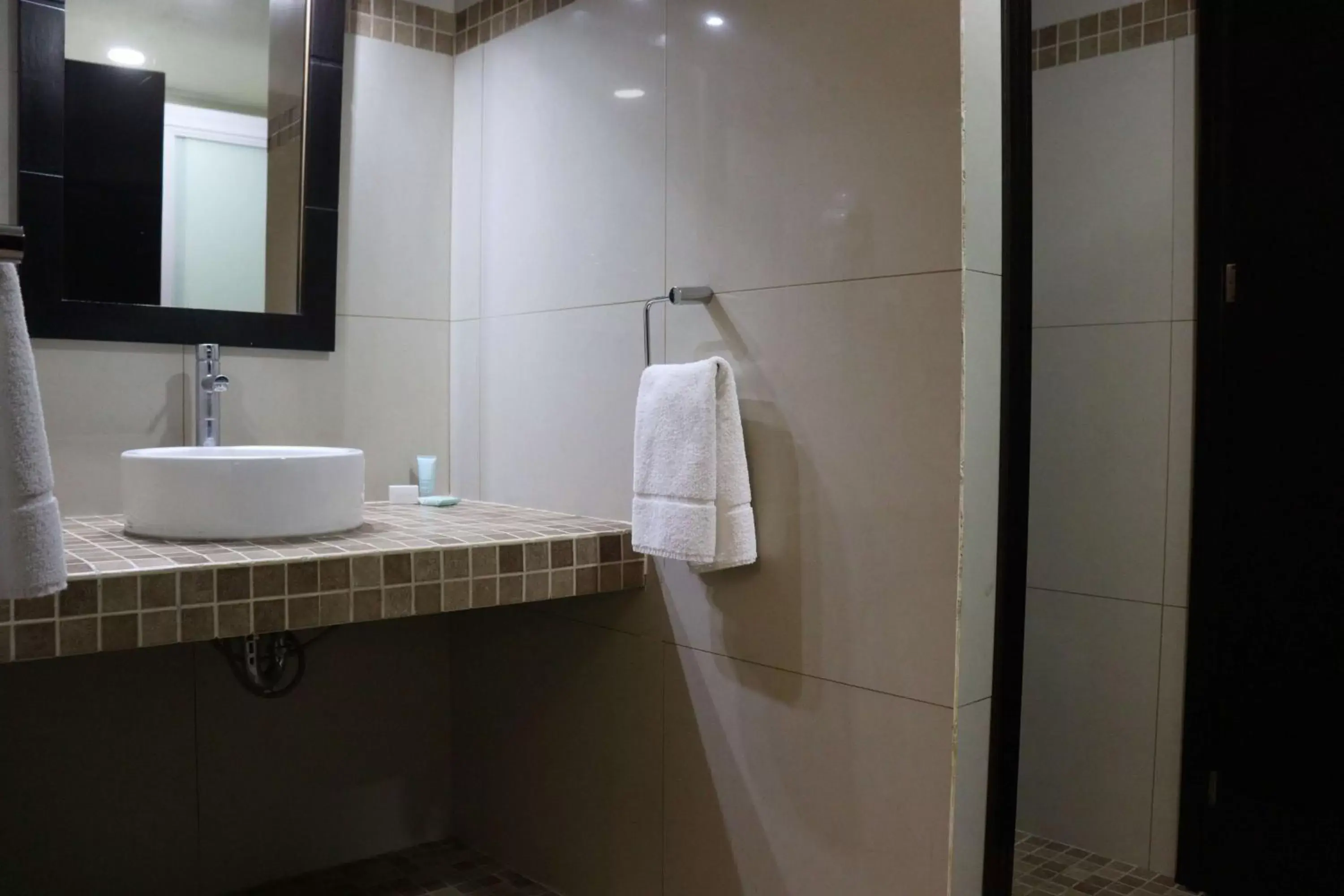 TV and multimedia, Bathroom in Wyndham Garden Aguascalientes Hotel & Casino