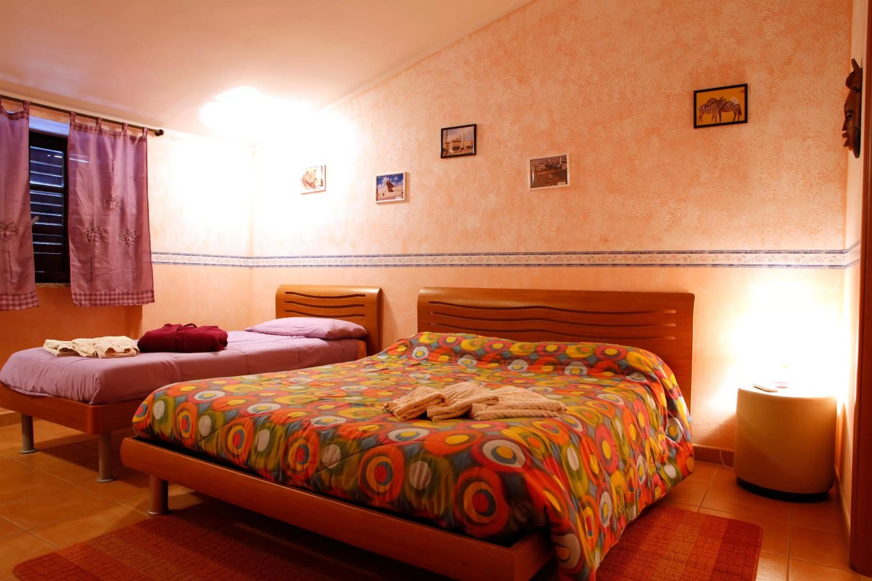 Bed in Hotel Food & Drink