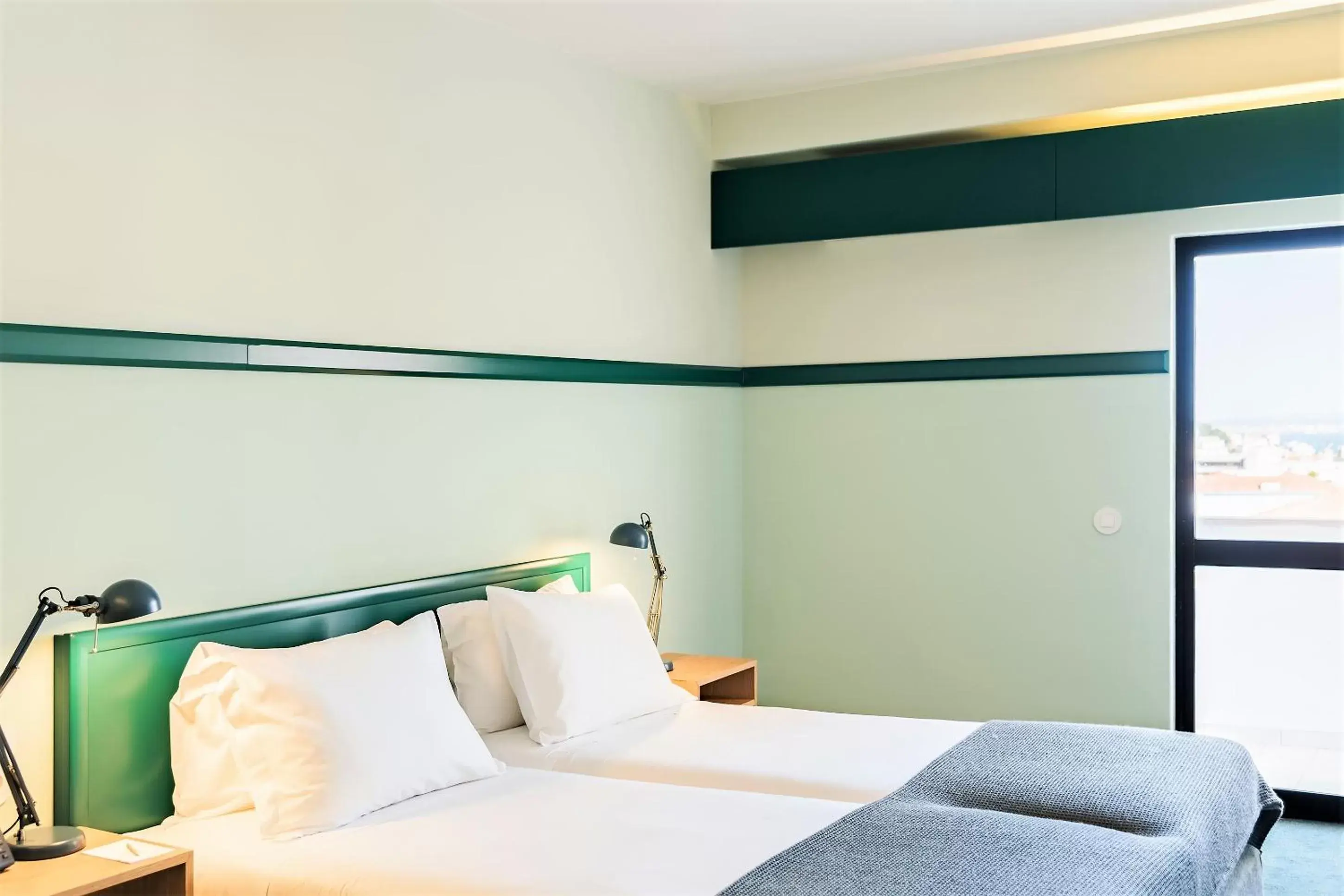 Bed in Amazonia Lisboa Hotel