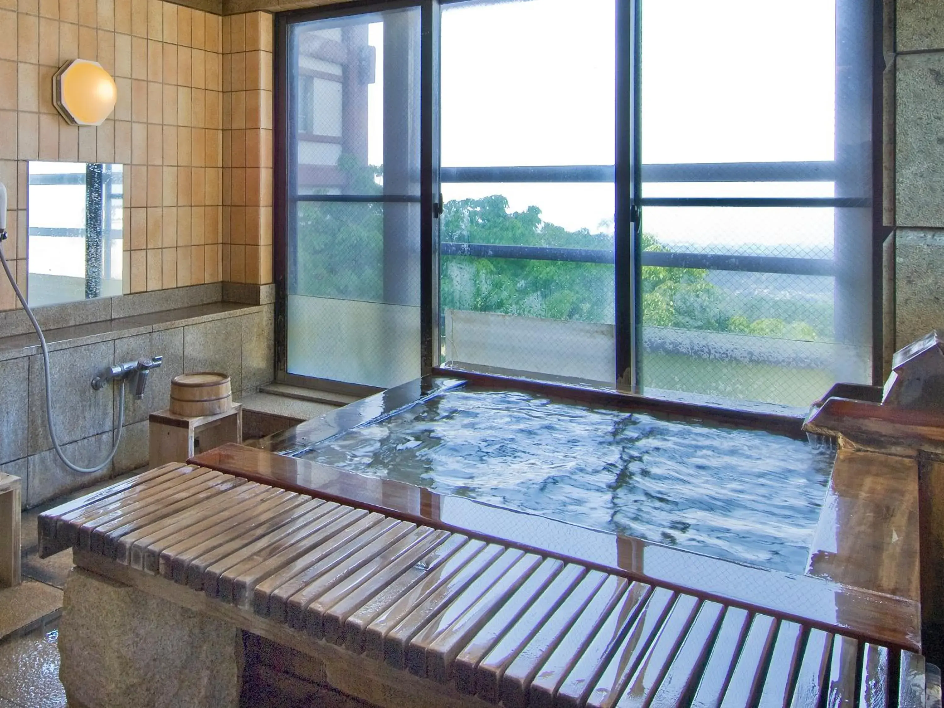 Hot Spring Bath in Kishigon Ryokan