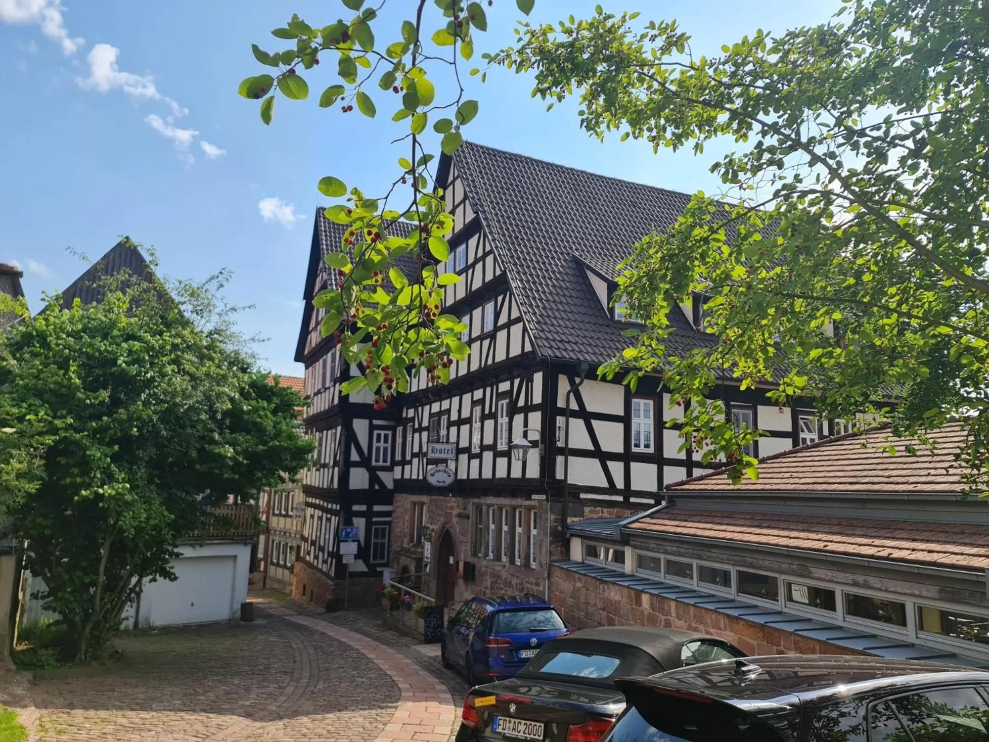 Property building in Hotel & Café Schachtenburg