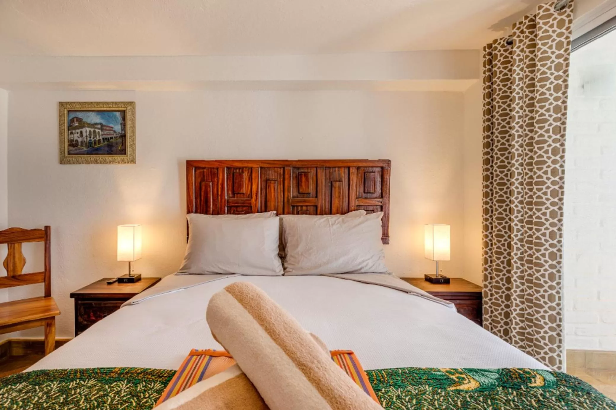 Bedroom in ZonaZ Boutique Hotel