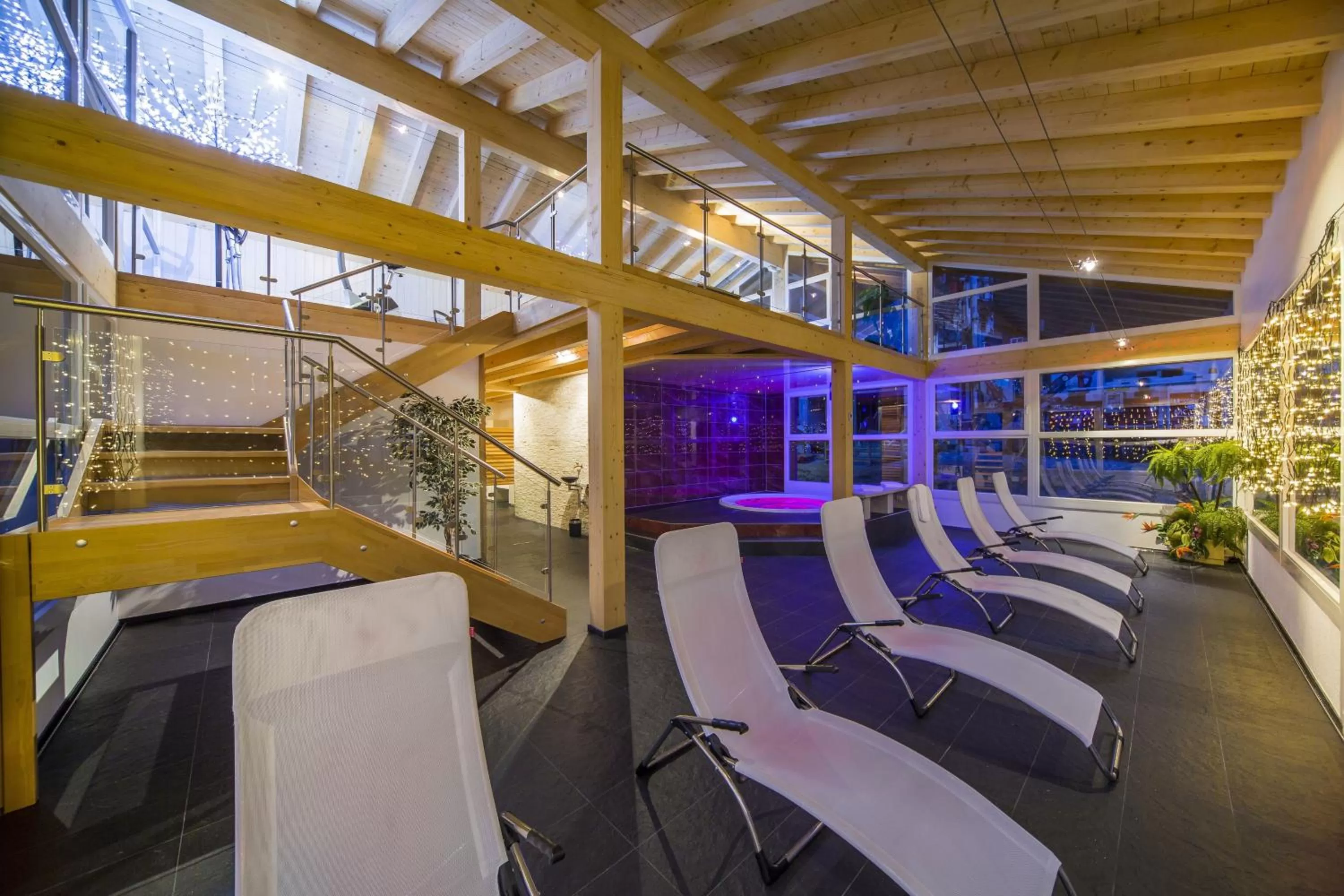 Hot Tub in Wellness- und Schneesporthotel Christiania