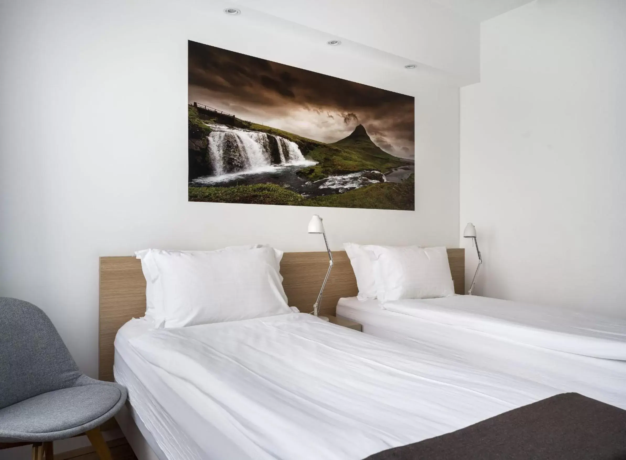 Bed in Storm Hotel by Keahotels