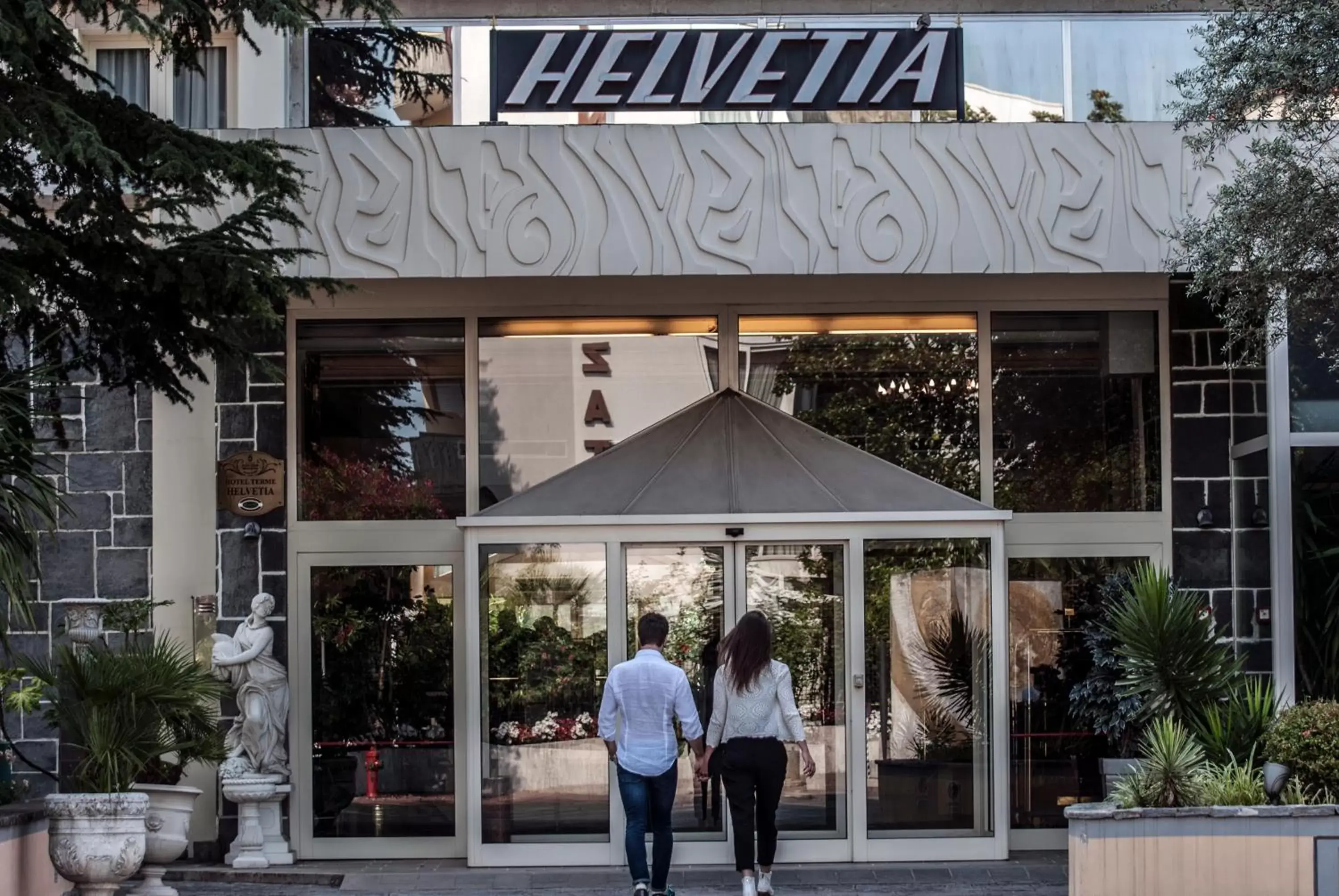 Facade/entrance in Hotel Terme Helvetia