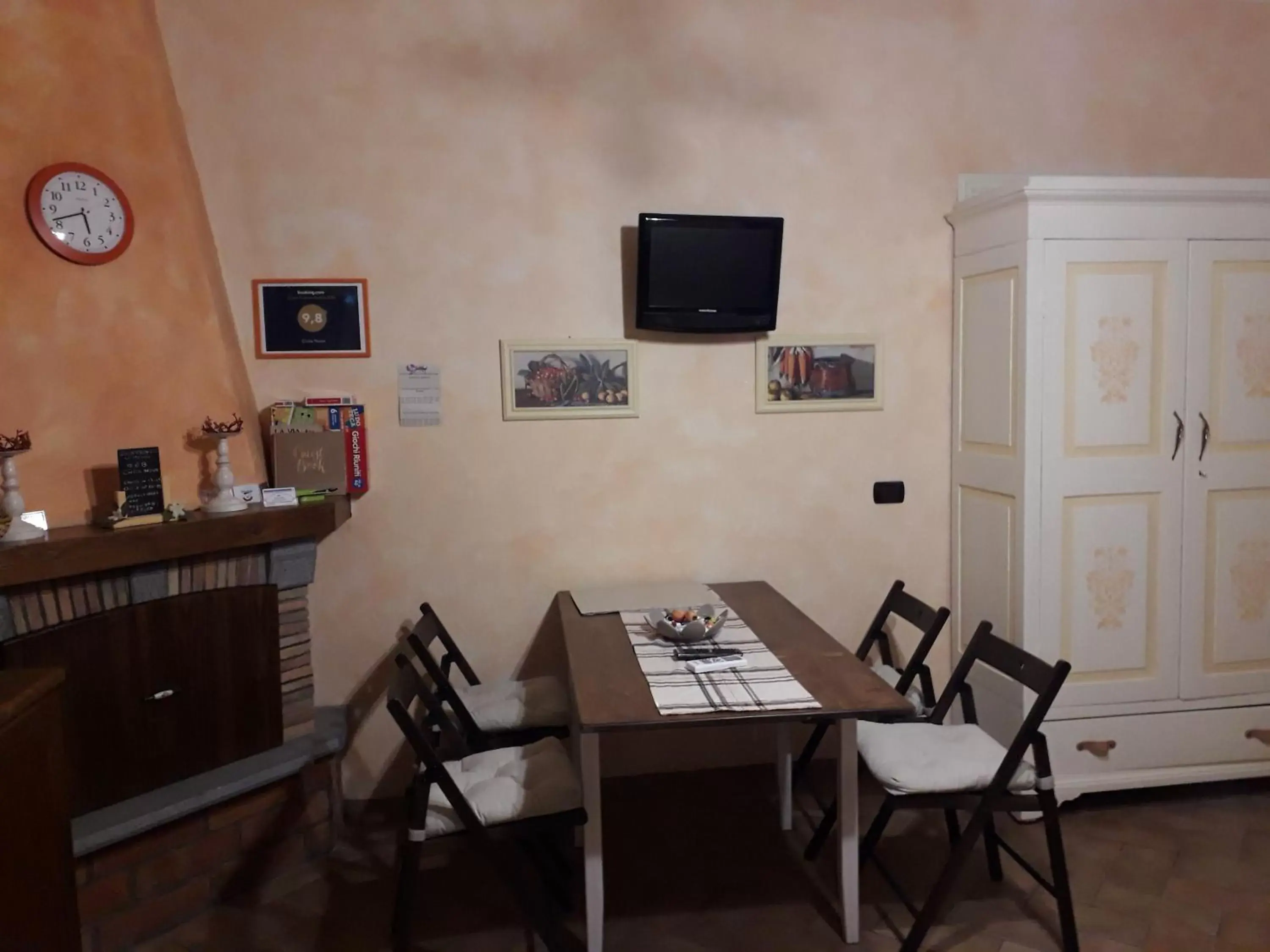 Dining area in Civita Nova