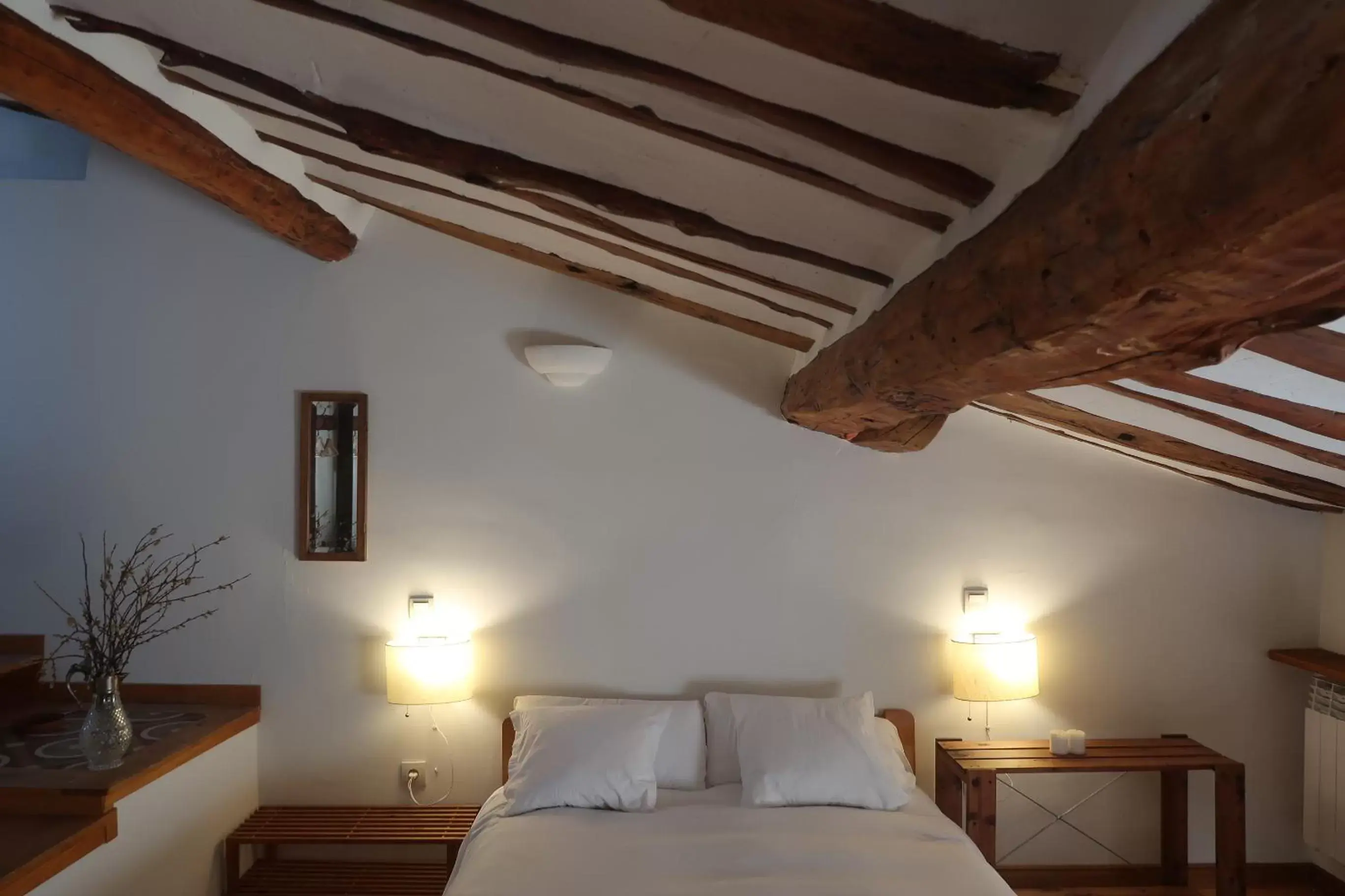Bedroom, Bed in Casa Barría