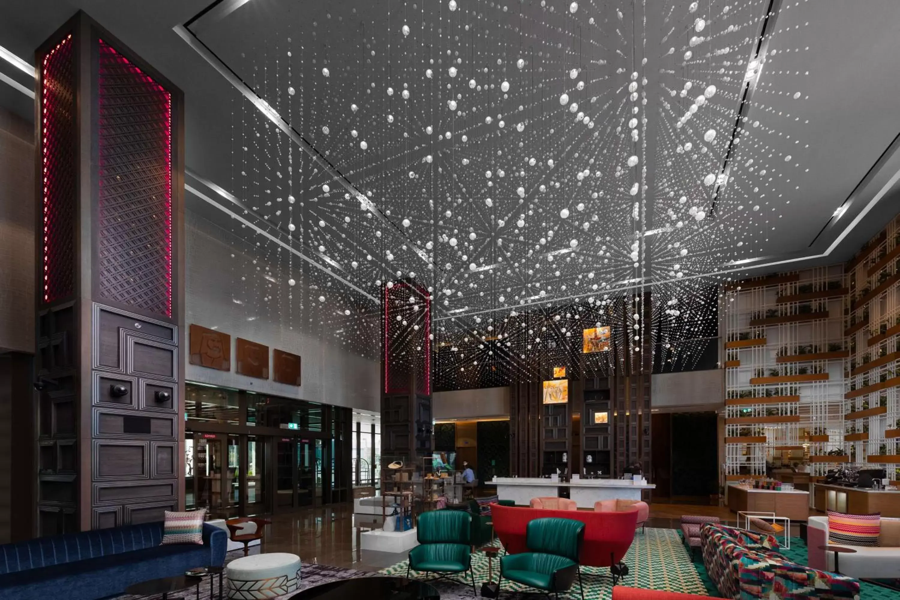 Lobby or reception in Hyatt Centric Jumeirah Dubai