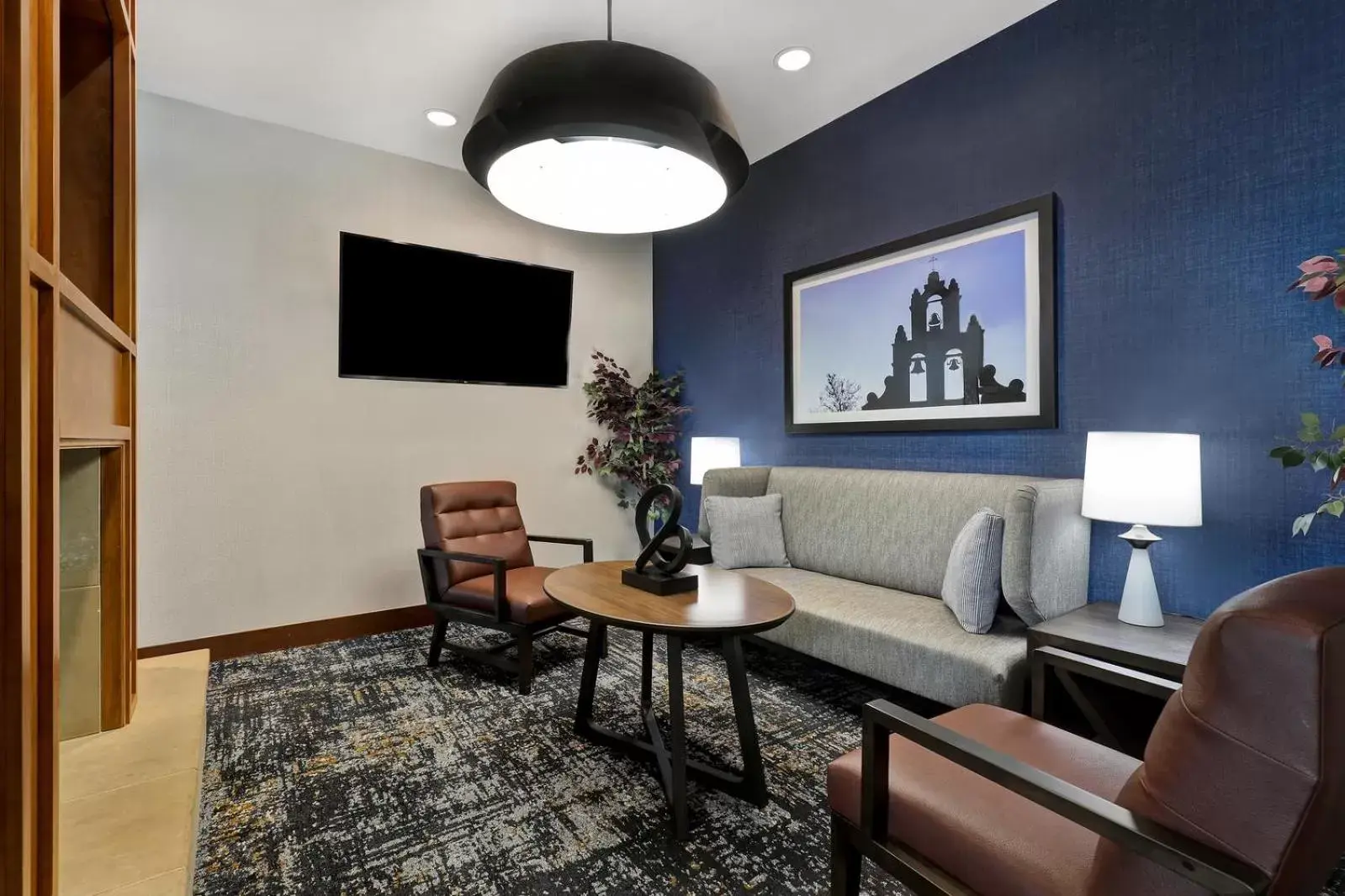 Communal lounge/ TV room, Seating Area in Hyatt Place San Antonio North Stone Oak