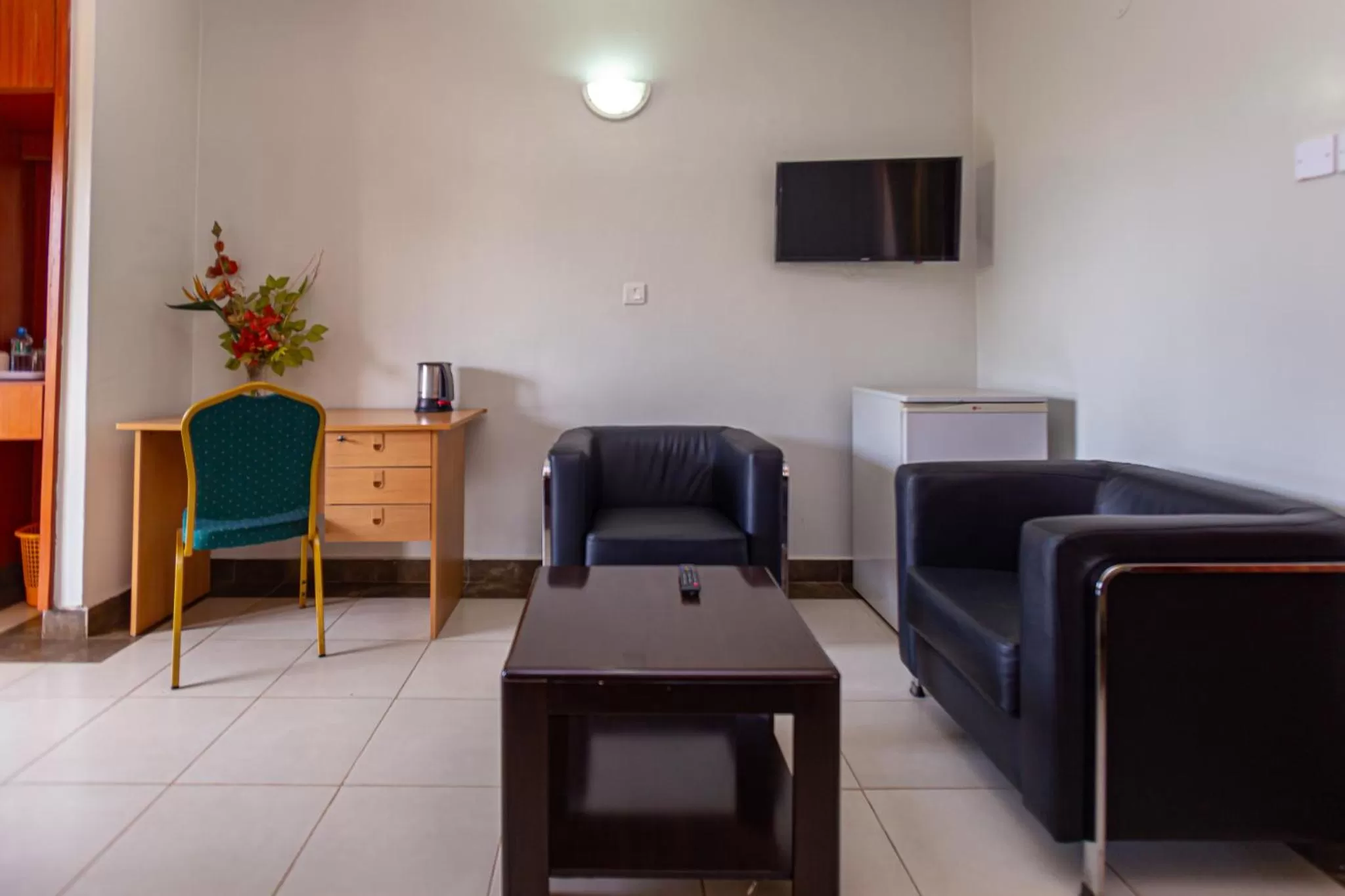 Seating area in Desmond Tutu Conference Centre