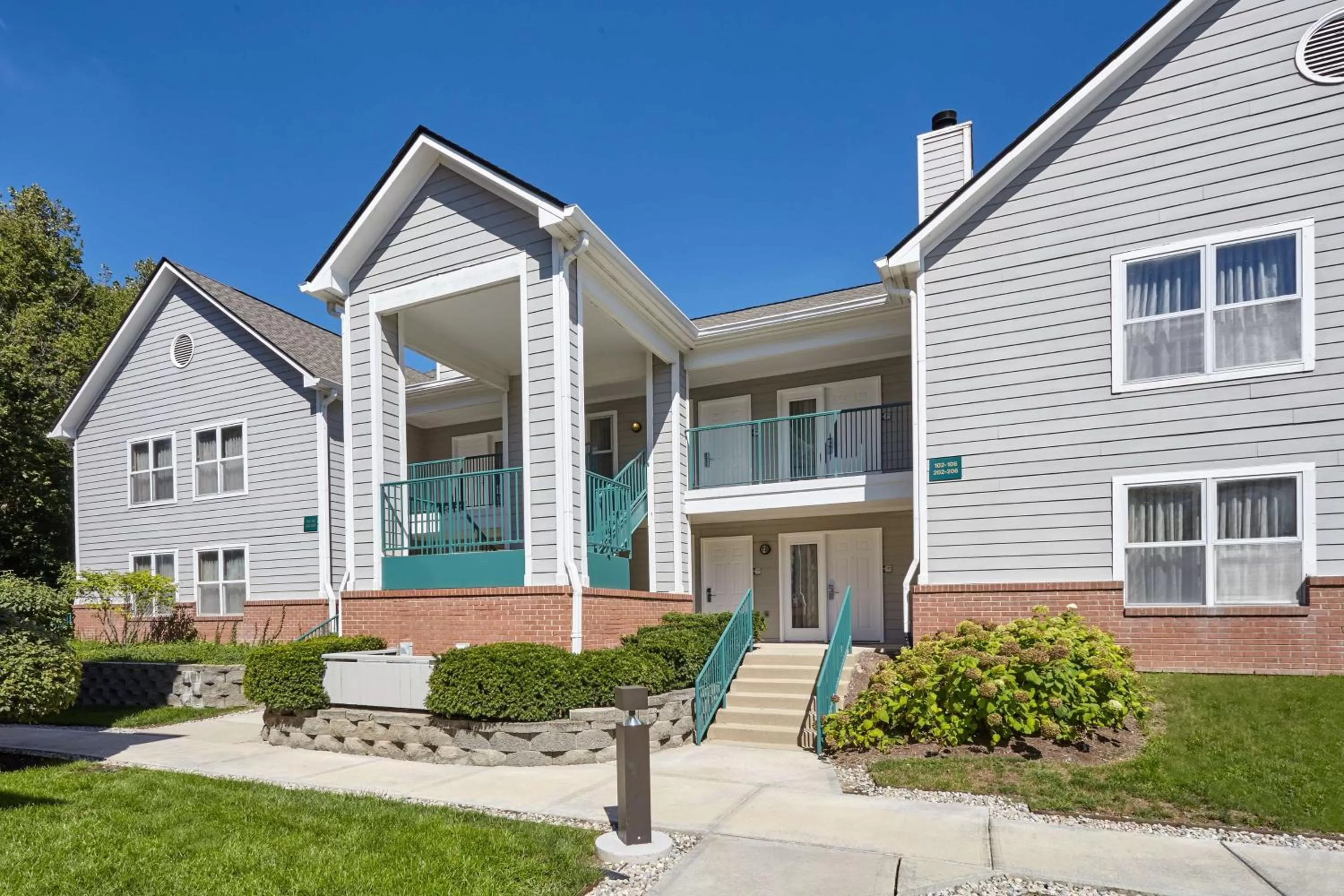 Property building in Homewood Suites by Hilton Indianapolis At The Crossing