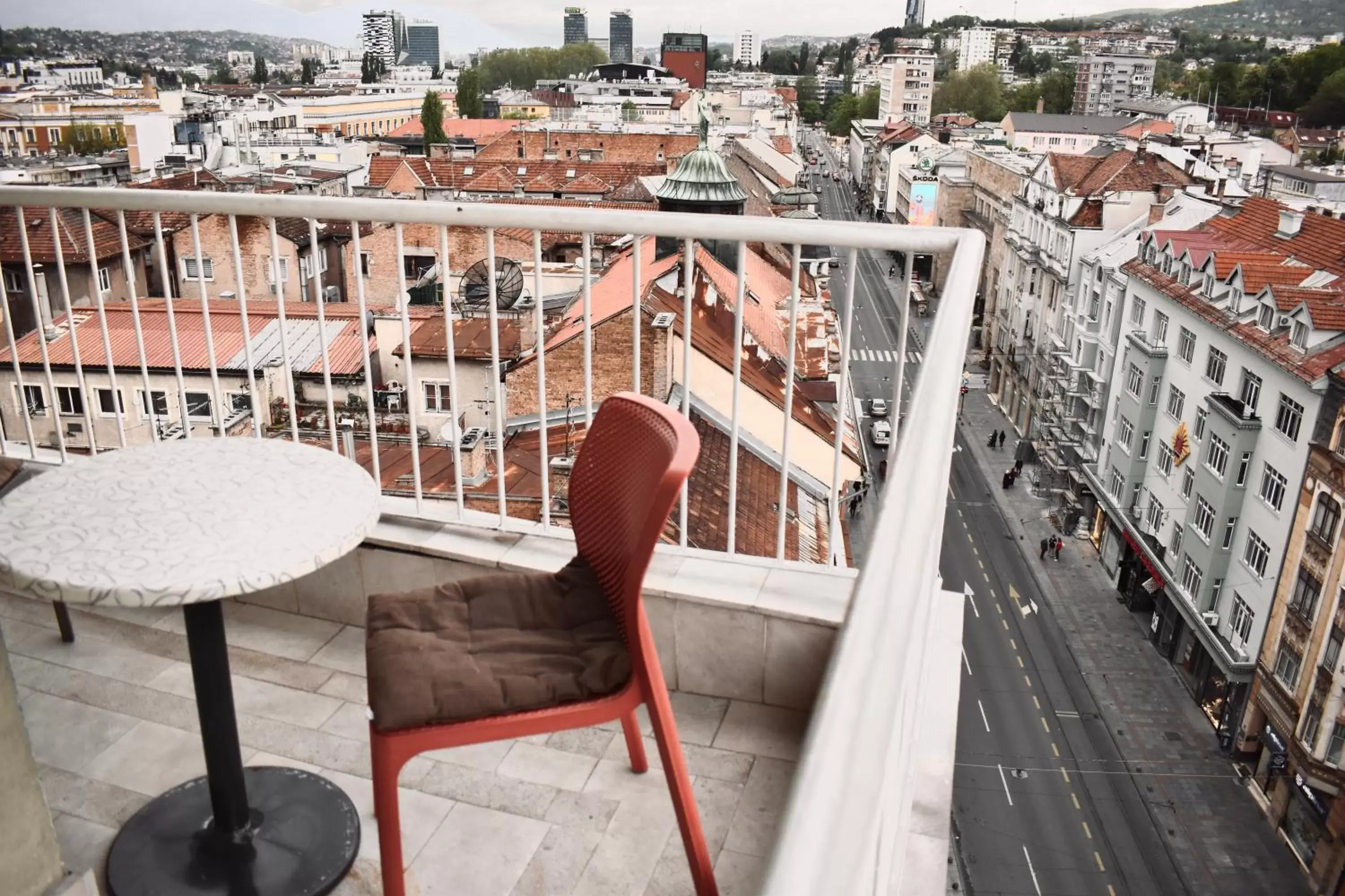 Balcony/Terrace in Hotel City View Deluxe