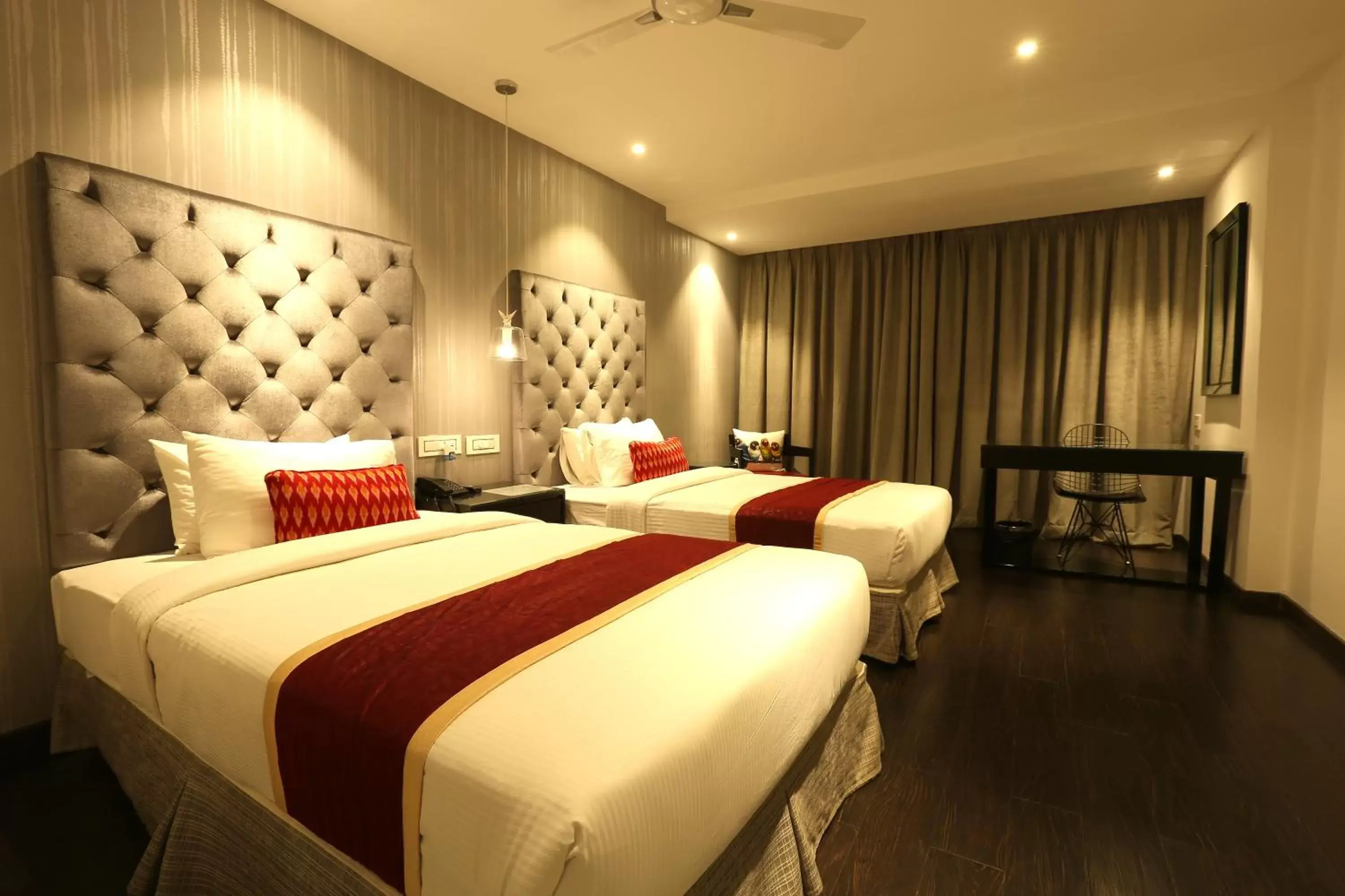 Bedroom, Bed in Hotel Deccan Serai, HITEC CITY, HYDERABAD