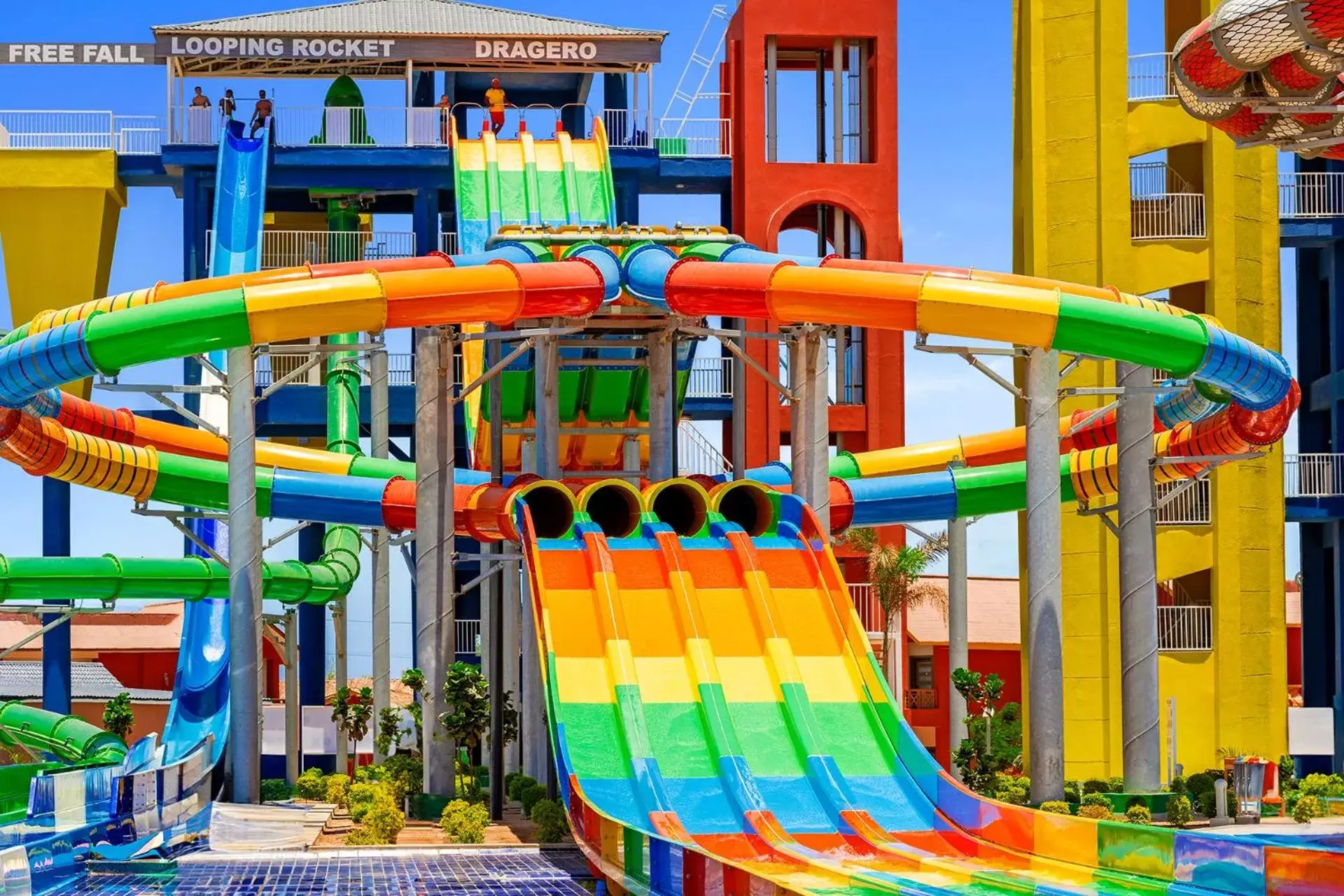 Aqua park, Children's Play Area in Pickalbatros Jungle Aqua Park - Neverland Hurghada