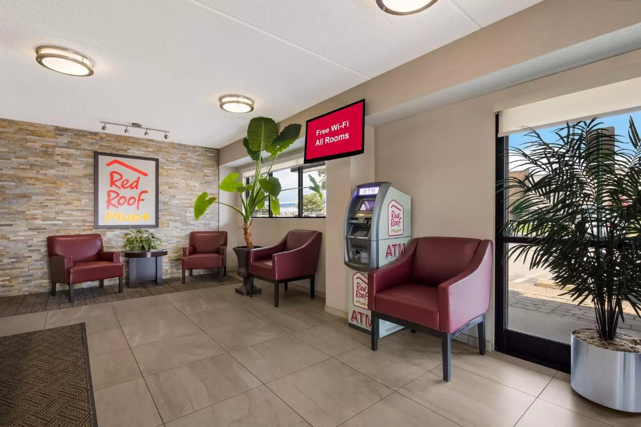 Lobby or reception in Red Roof Inn PLUS+ Nashville Airport