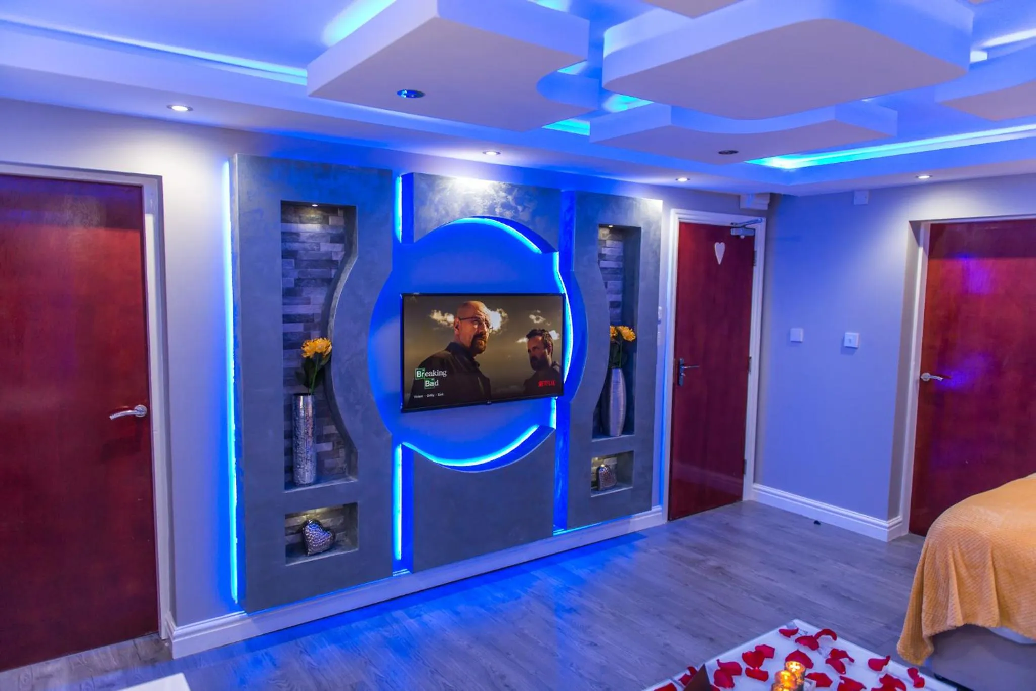 Bed in Meridian Serviced Apartments