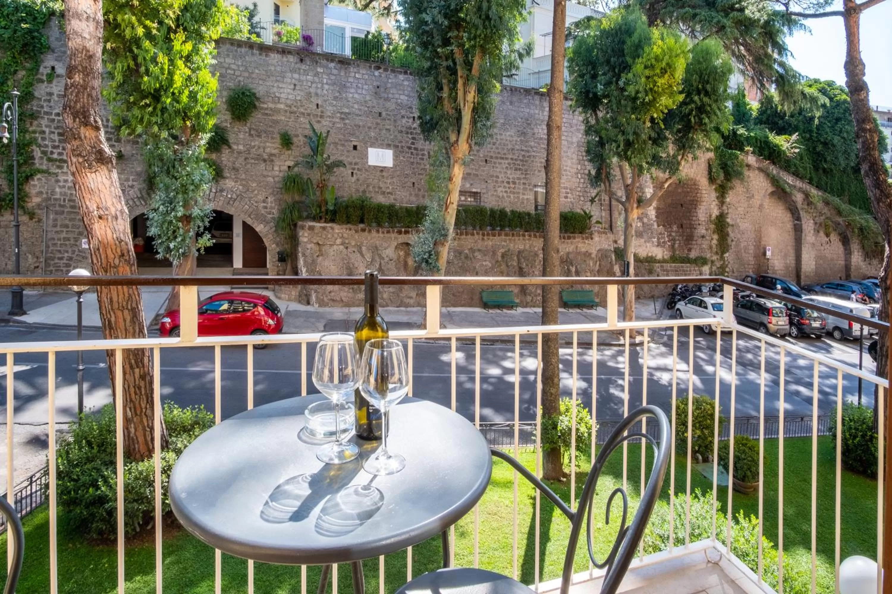 Balcony/Terrace in Hotel Savoia Sorrento