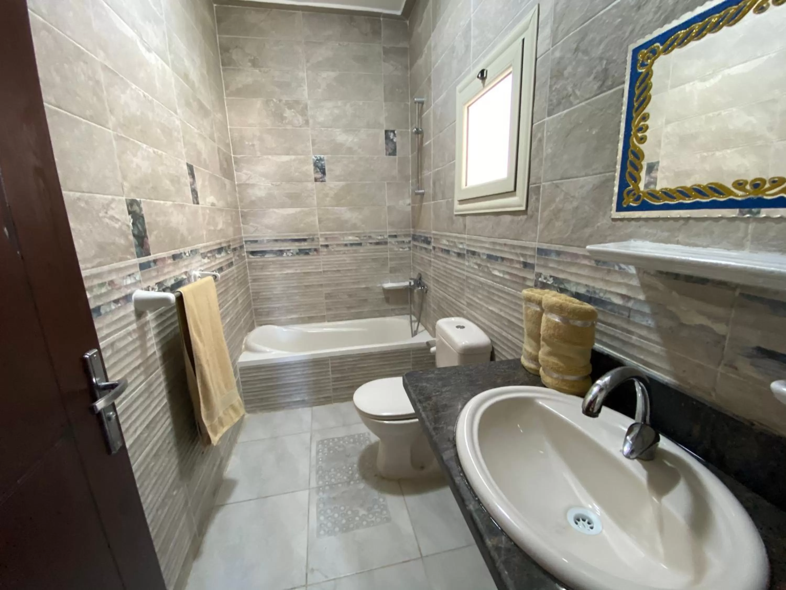 Shower, Bathroom in Charbel apartments