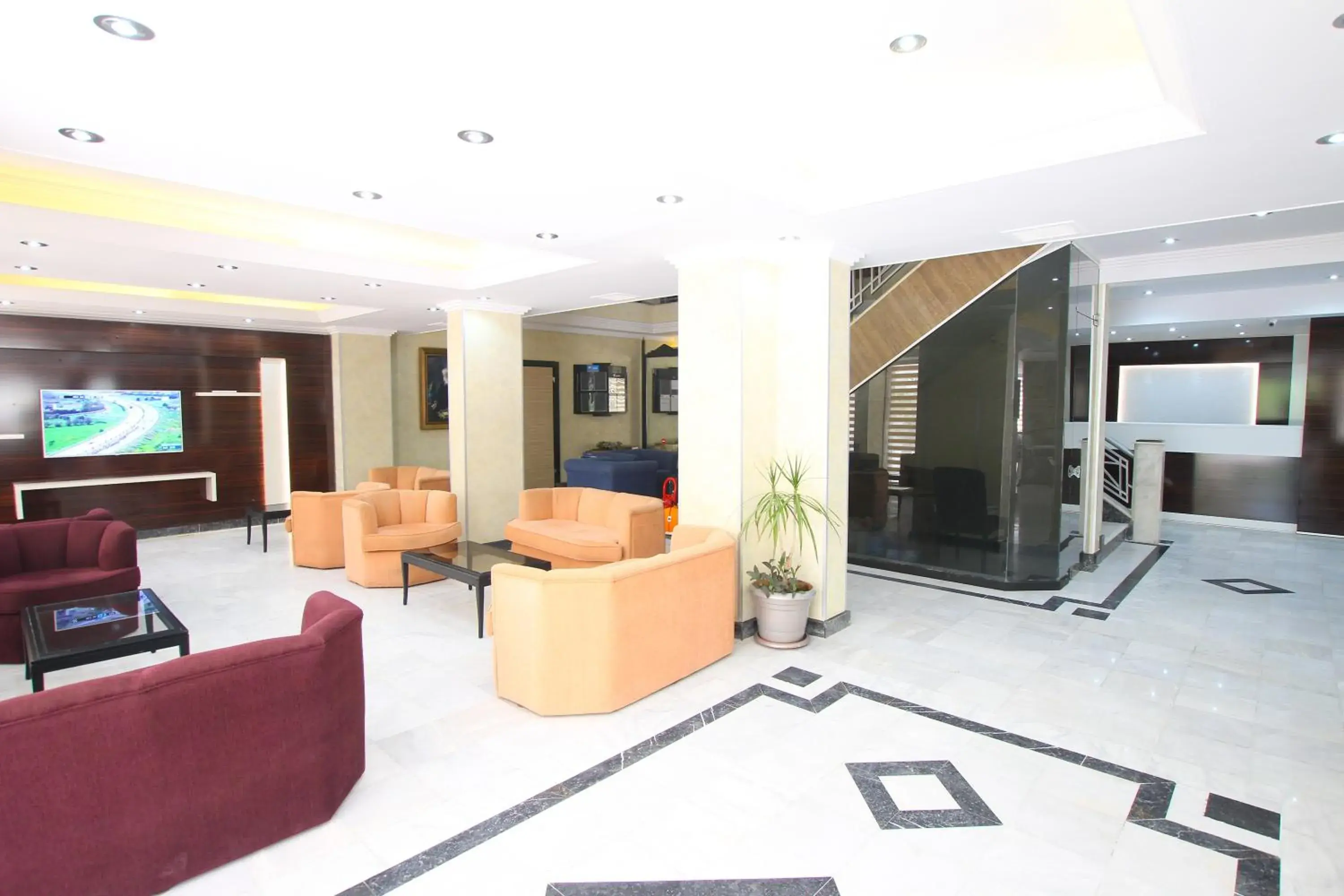 Facade/entrance, Lobby/Reception in Myra Hotel