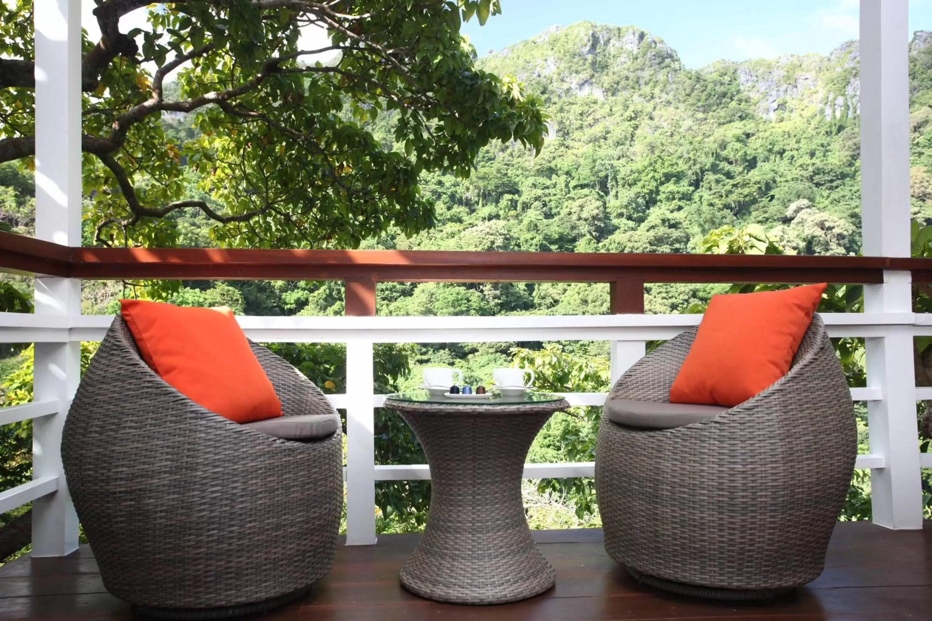 Balcony/Terrace in Matinloc Resort