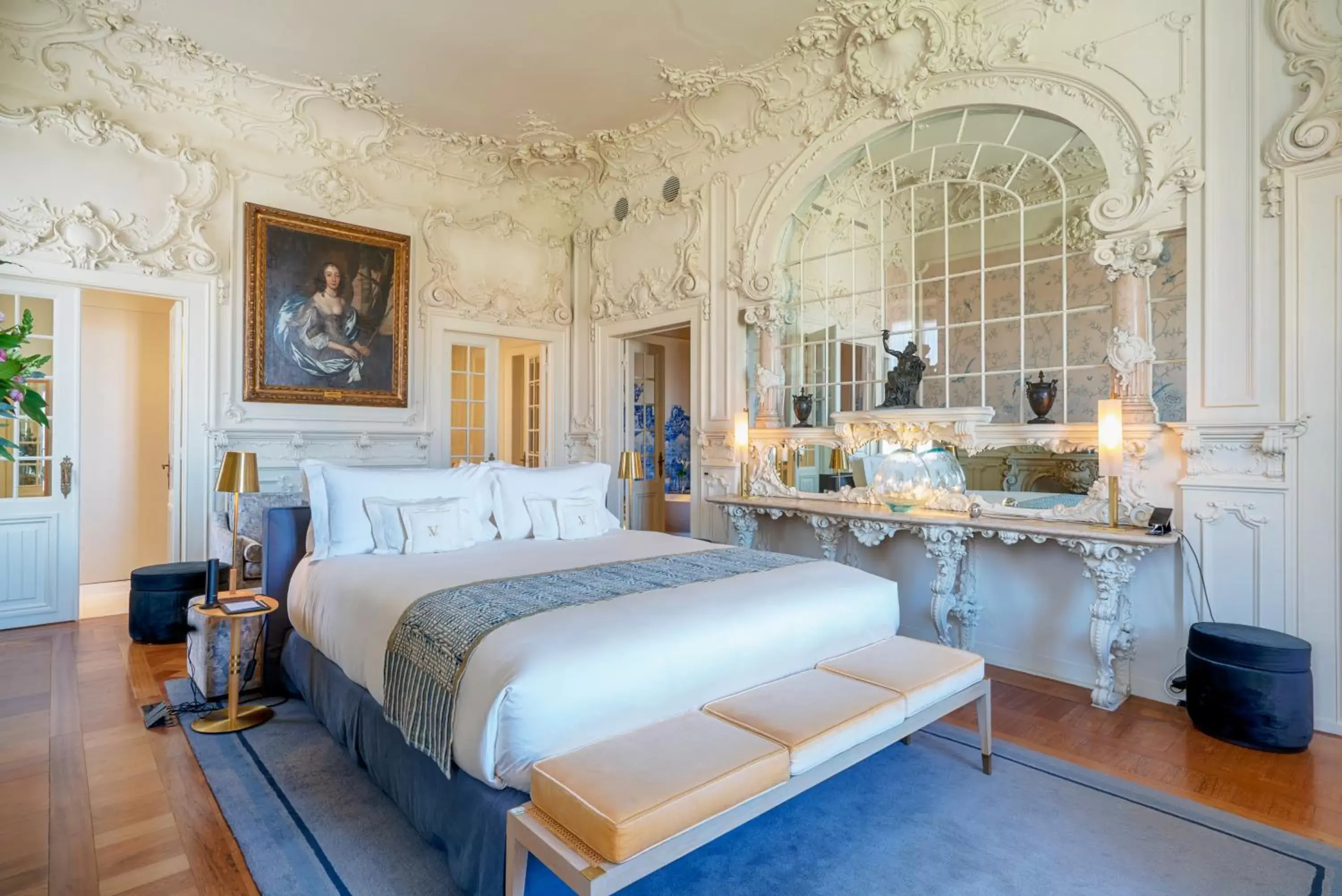 Bedroom in Verride Palácio Santa Catarina