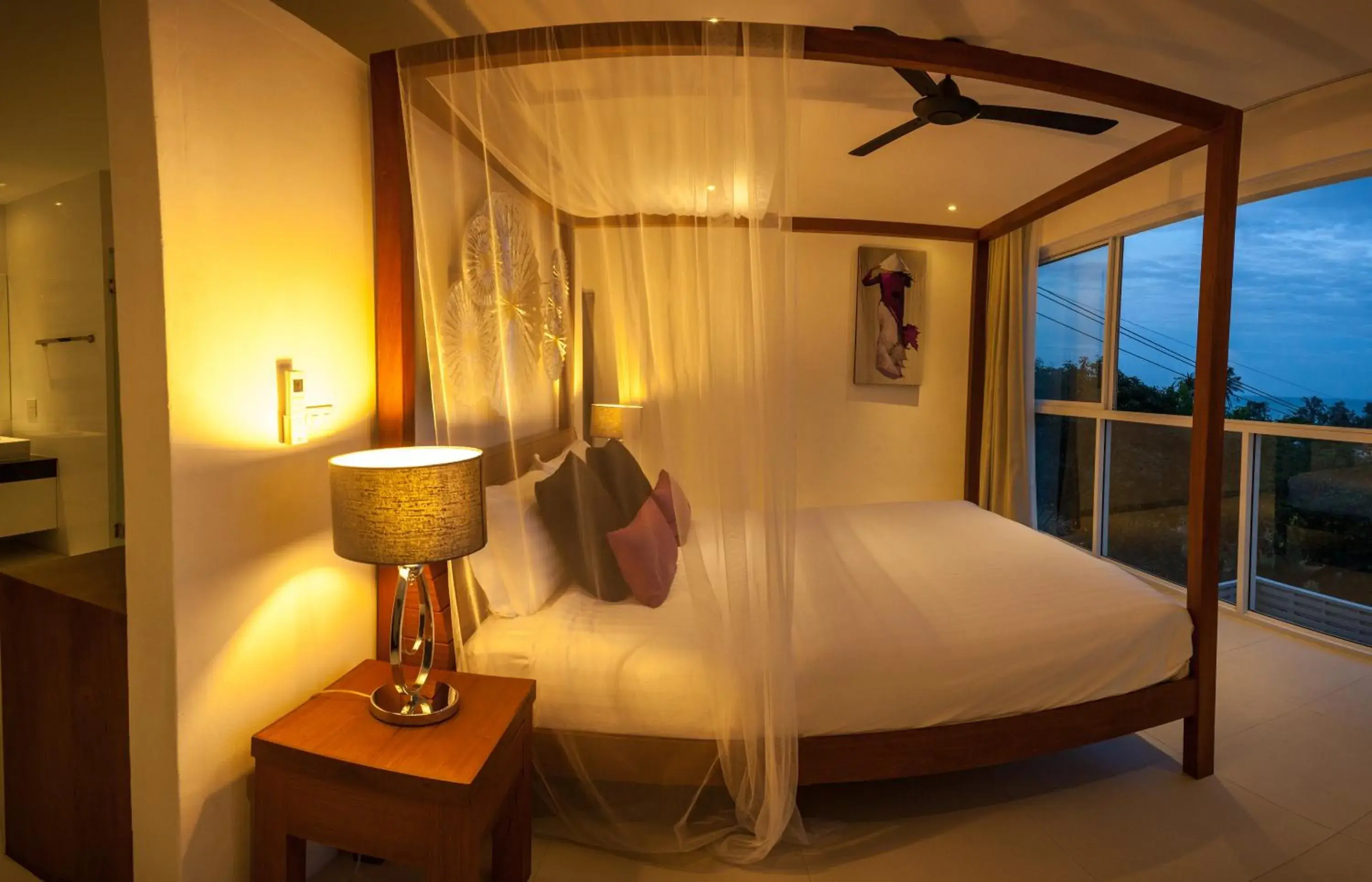 Night, Bed in Samui Blue Orchid - Adult Only