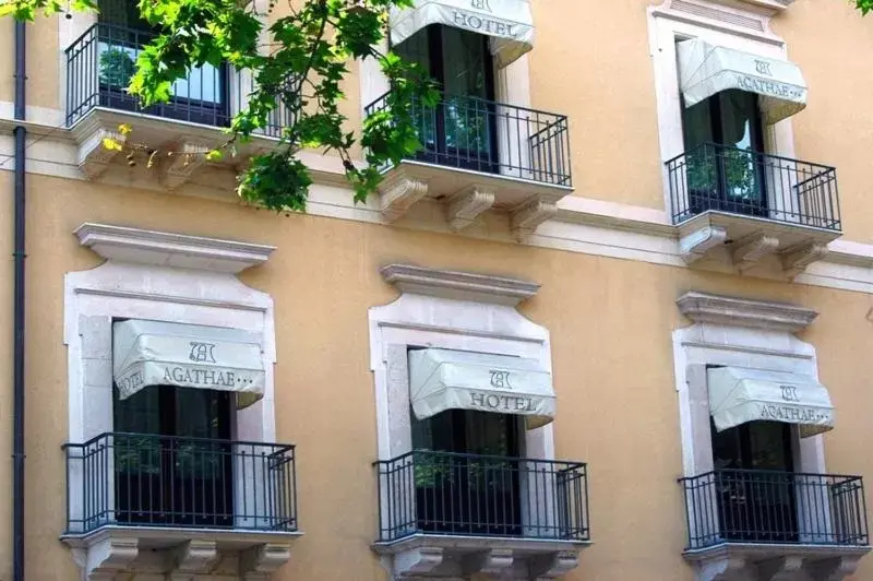 Facade/entrance, Property Building in Hotel Agathae