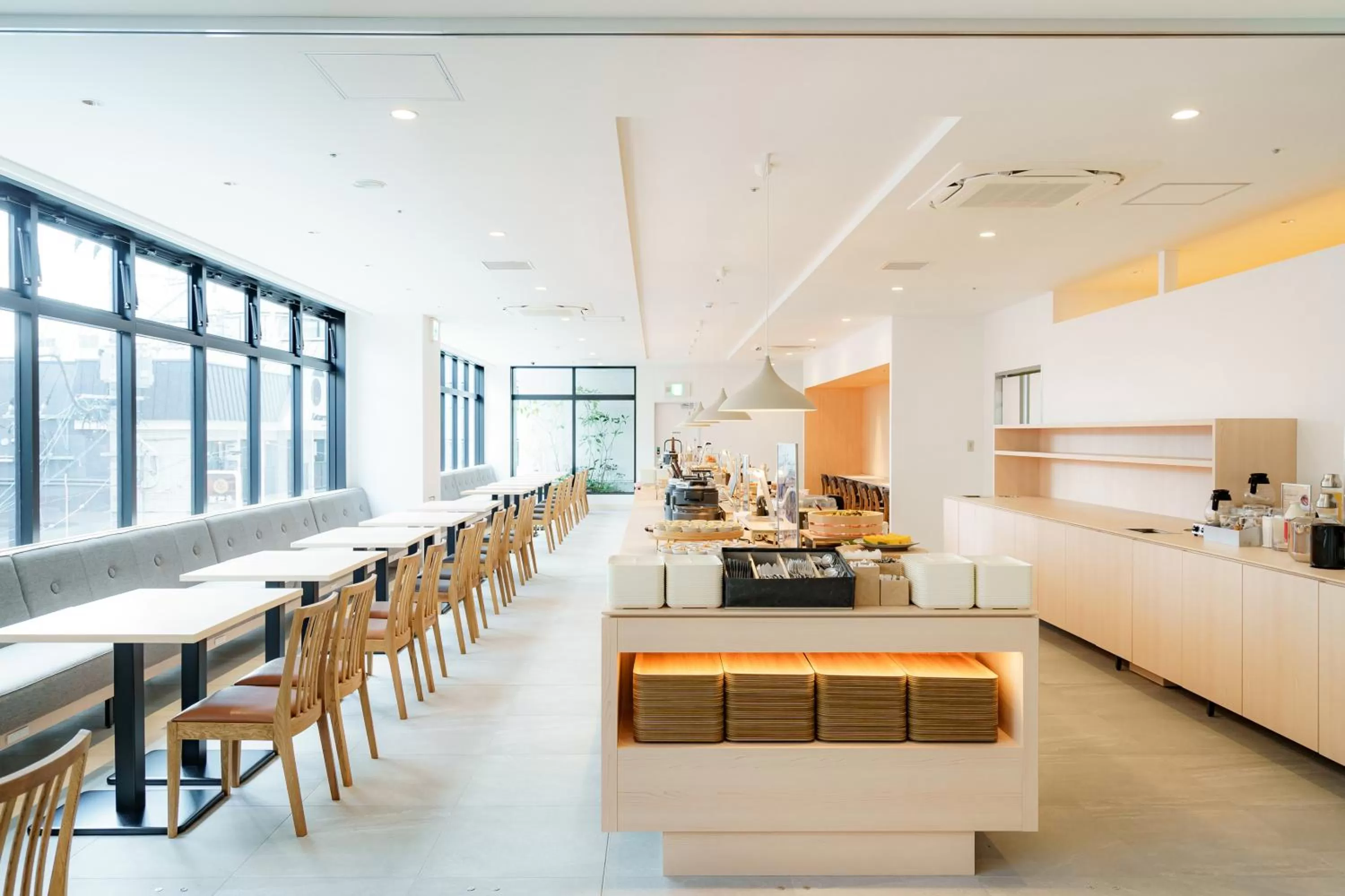 Lounge or bar in REF Kumamoto by VESSEL HOTELS