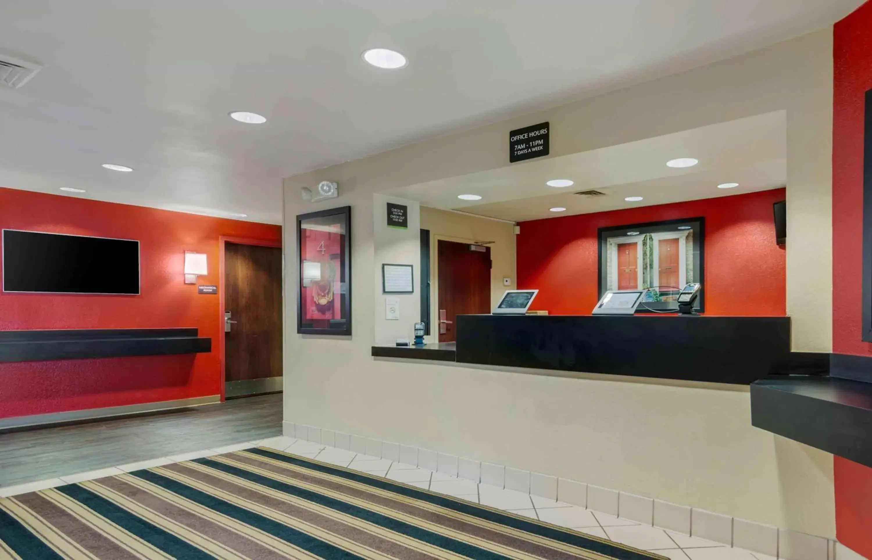 Lobby or reception, Lobby/Reception in Extended Stay America Suites - Atlanta - Alpharetta - Rock Mill Rd