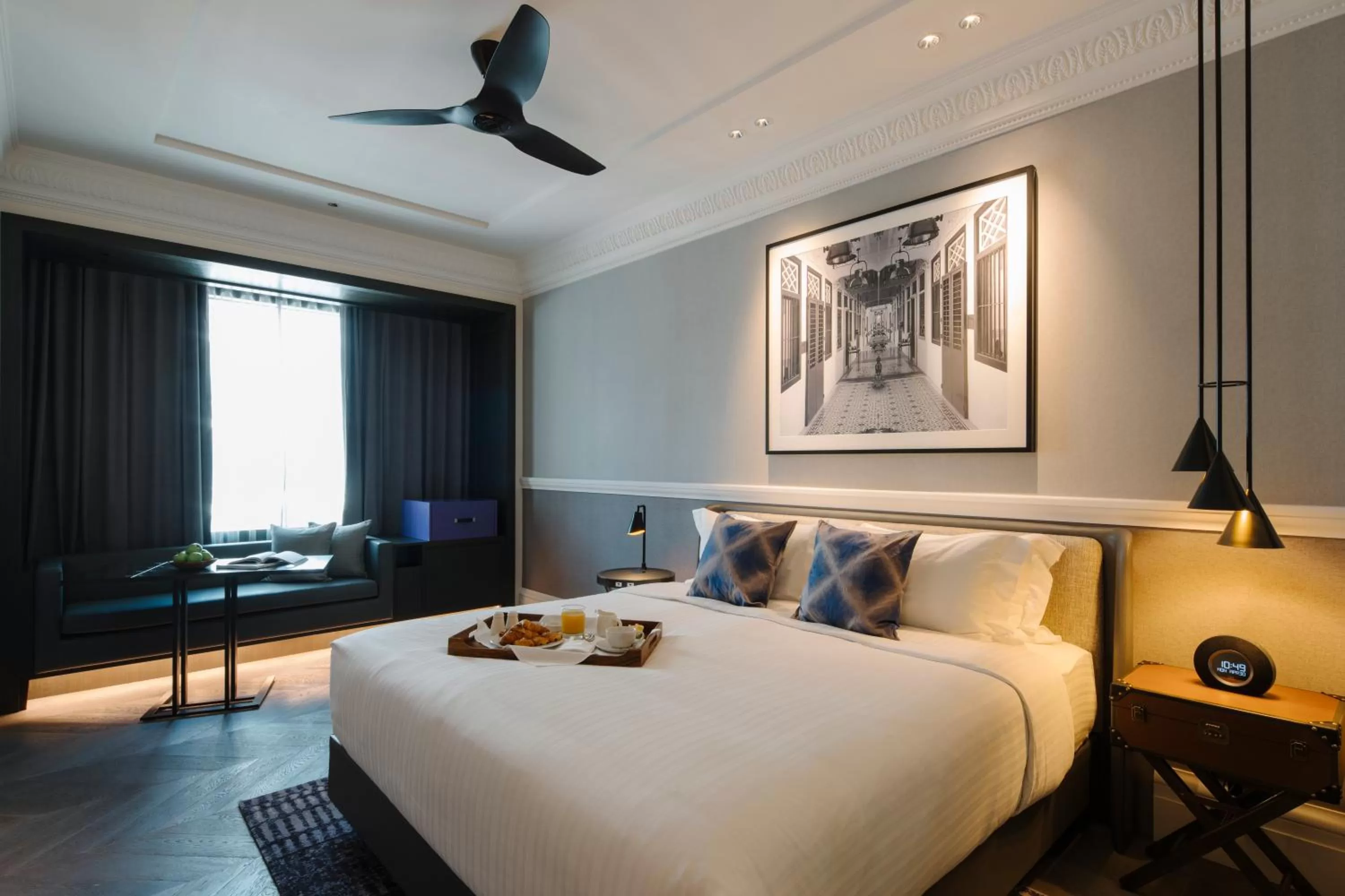 Bed in Grand Park City Hall