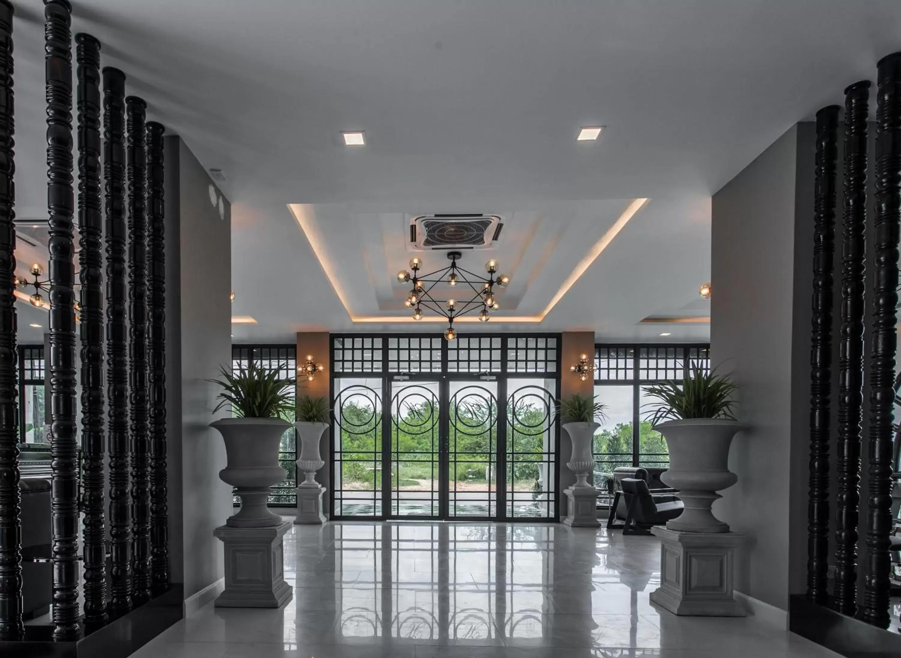 Property building, Lobby/Reception in Haus Hotel Udonthani