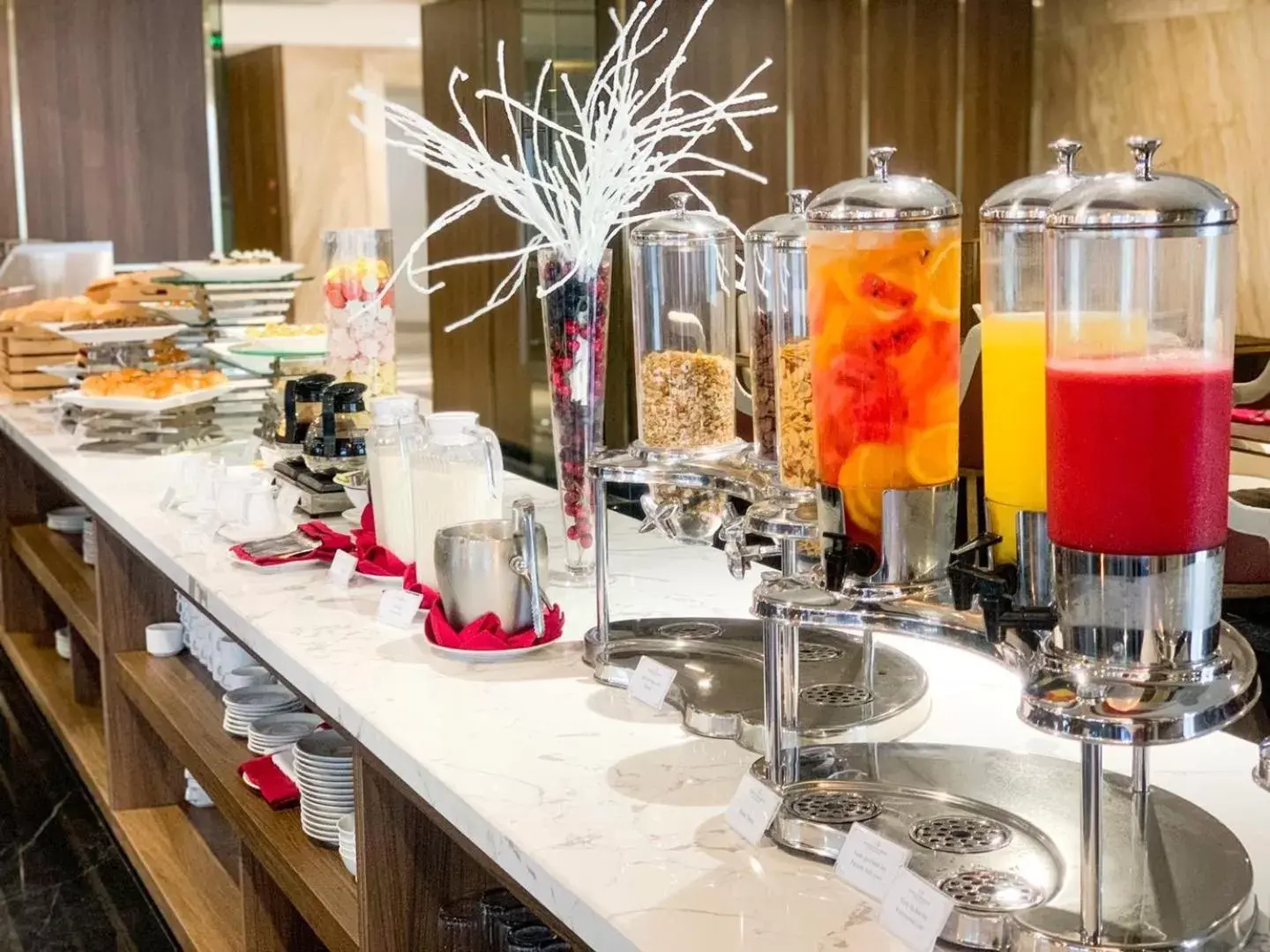 Buffet breakfast in Paddington Hotel Halong Bayview Buffet breakfast in Paddington Hotel Halong Bayview