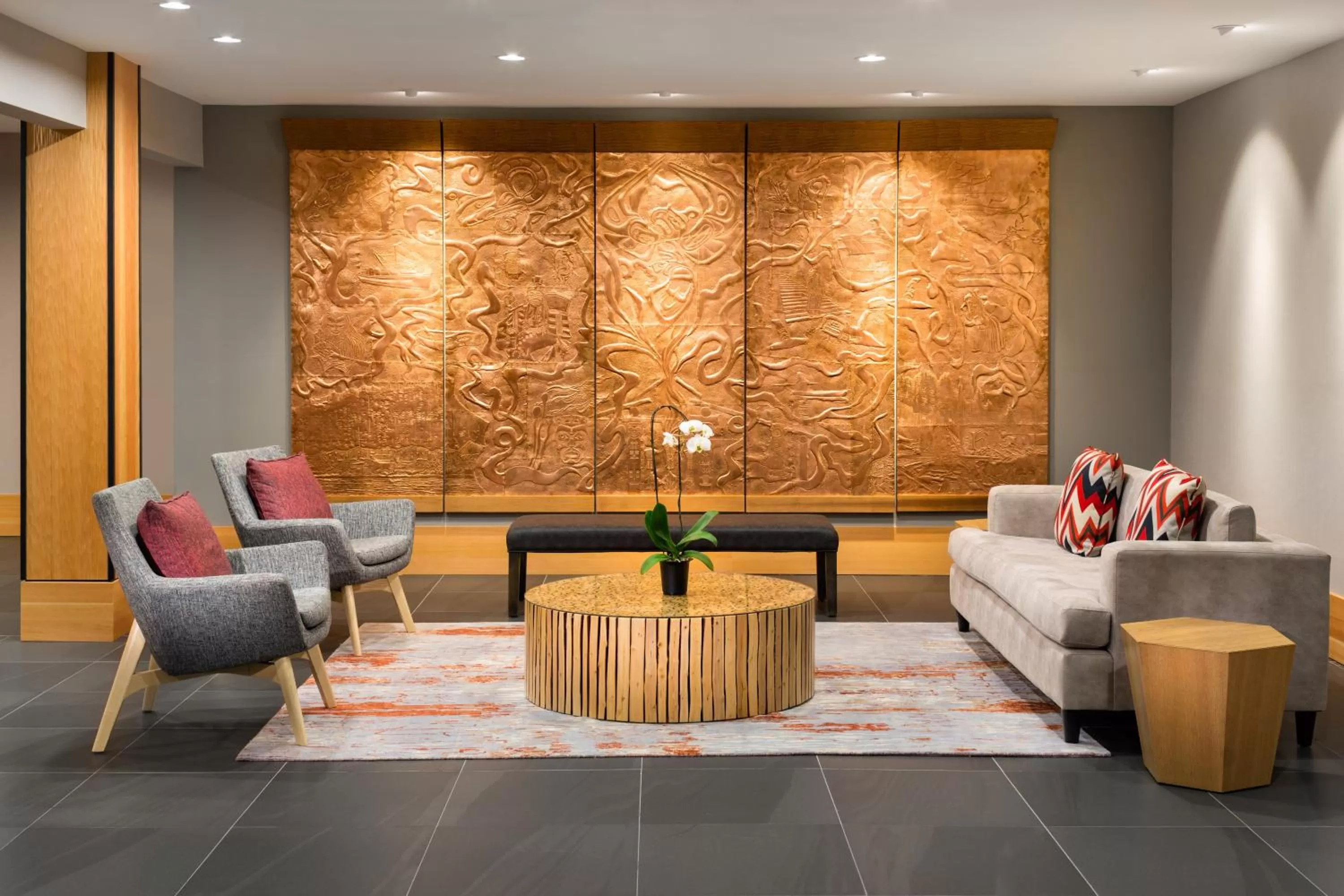 Lobby or reception in Kwa'lilas Hotel