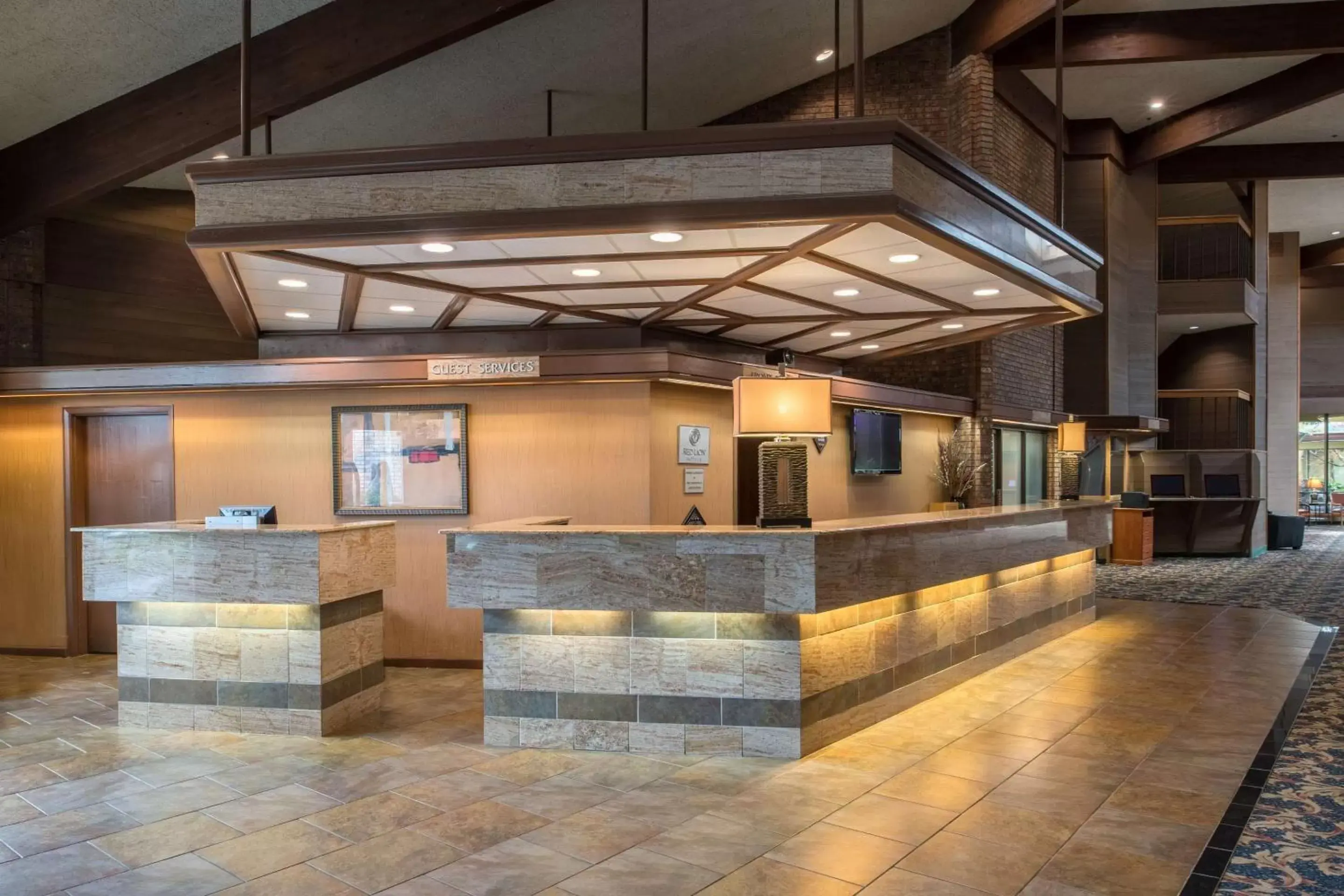 Lobby or reception, Lobby/Reception in Red Lion Hotel Pasco Airport & Conference Center