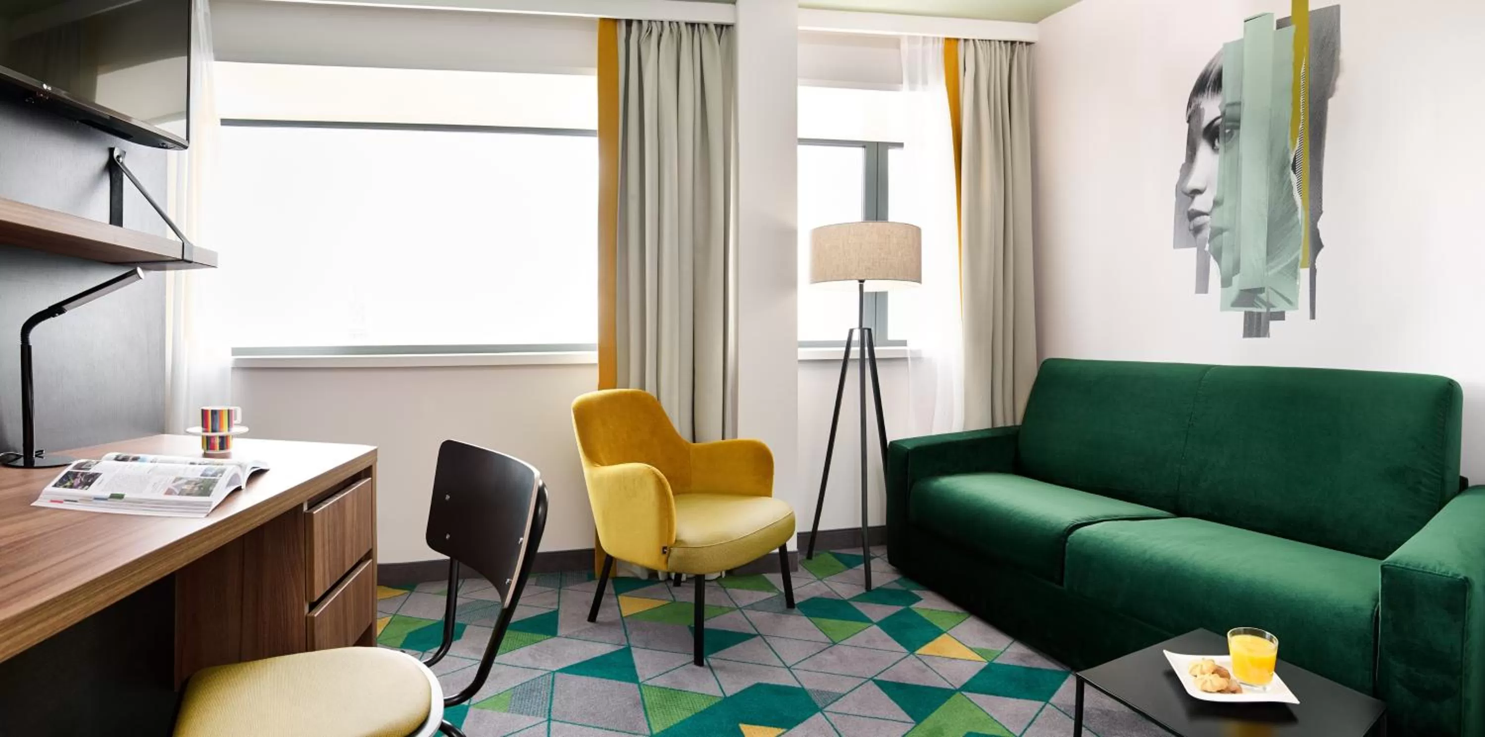 Seating area in Park Inn By Radisson Hasselt