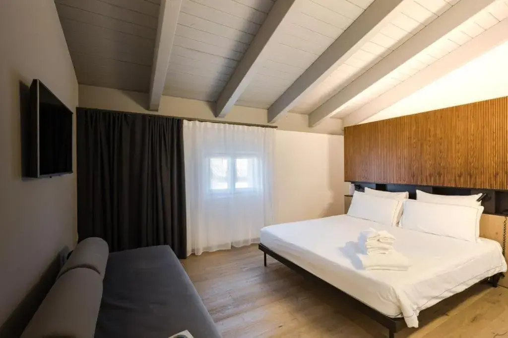 Bed in Hotel Casa Scaligeri