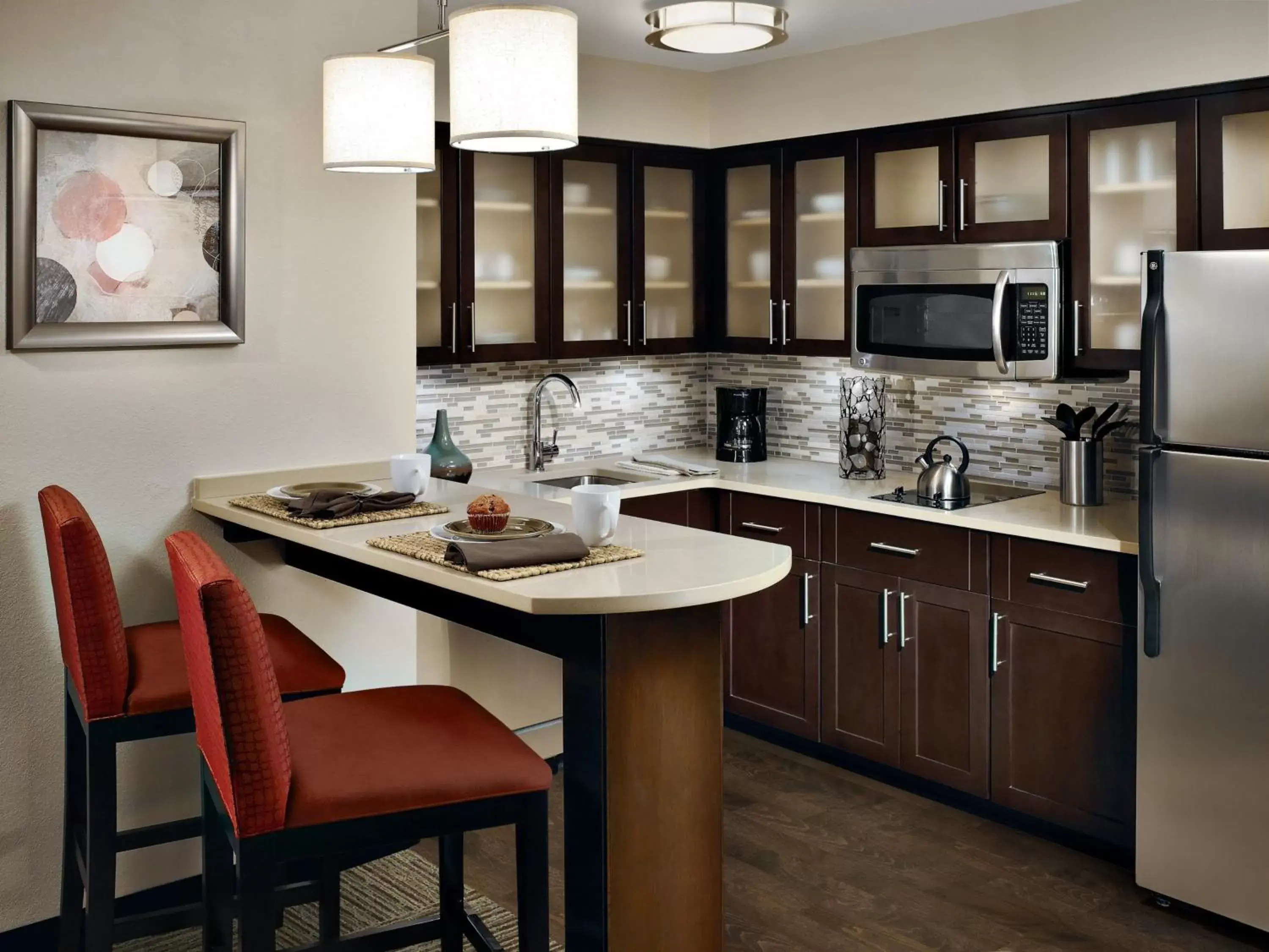 Photo of the whole room, Kitchen/Kitchenette in Staybridge Suites - Pittsburgh-Cranberry Township, an IHG Hotel
